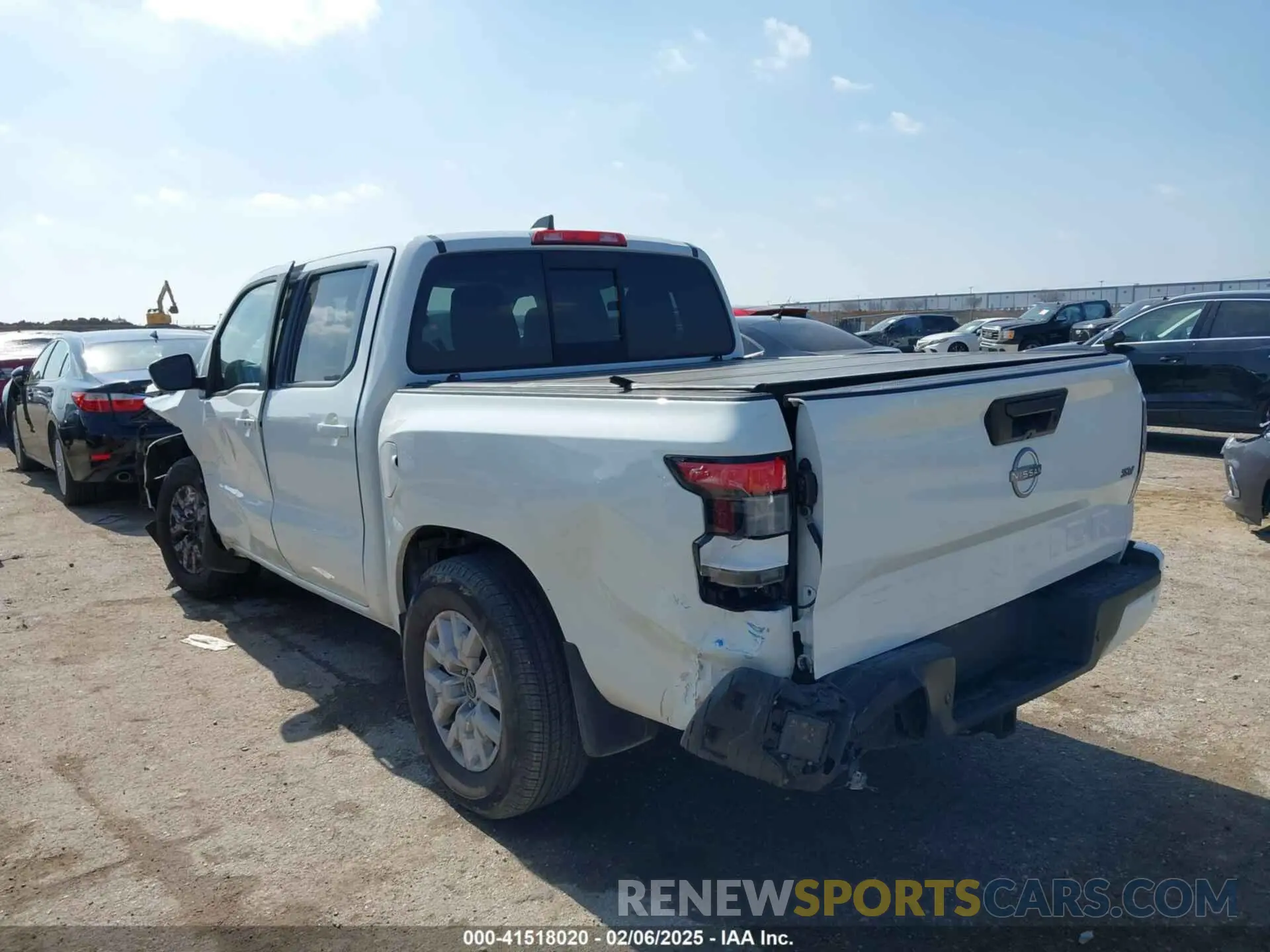 3 fotografías del automóvil dañado 1N6ED1EJXNN693314 NISSAN FRONTIER 2022