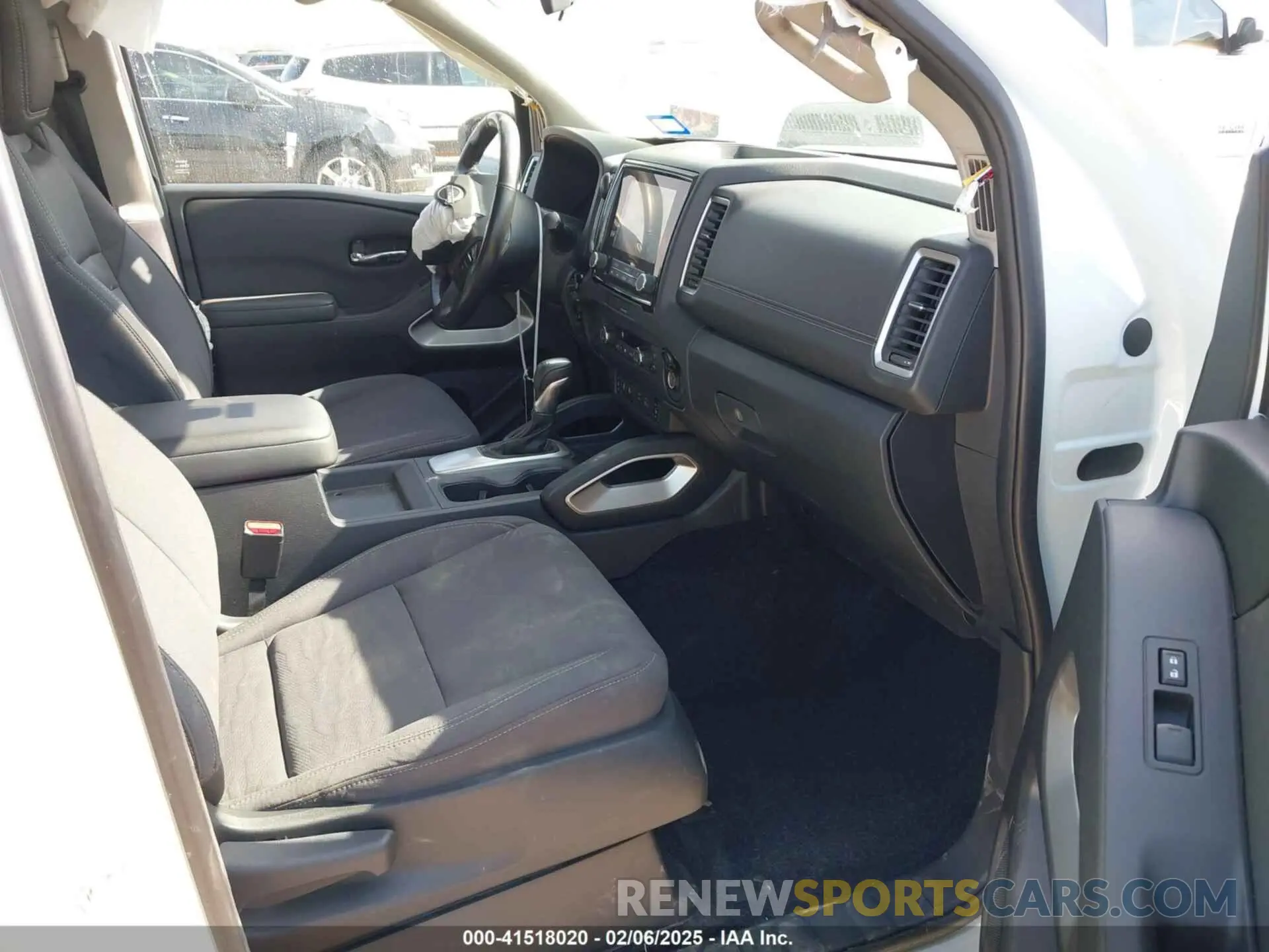 5 fotografías del automóvil dañado 1N6ED1EJXNN693314 NISSAN FRONTIER 2022