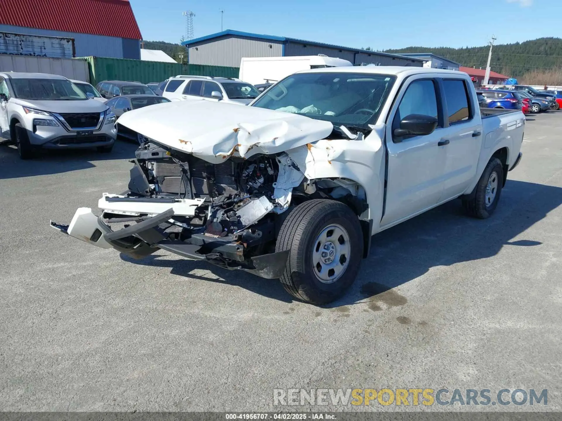 2 fotografías del automóvil dañado 1N6ED1EK0NN629565 NISSAN FRONTIER 2022