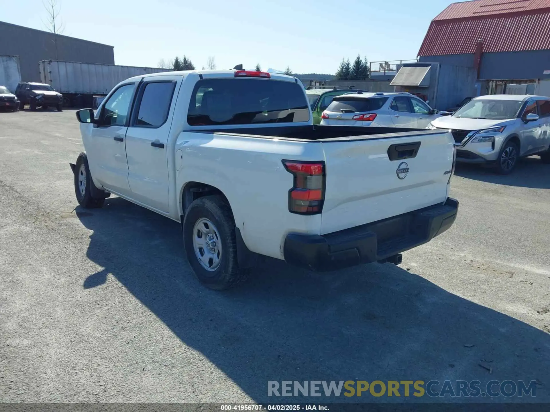 3 fotografías del automóvil dañado 1N6ED1EK0NN629565 NISSAN FRONTIER 2022