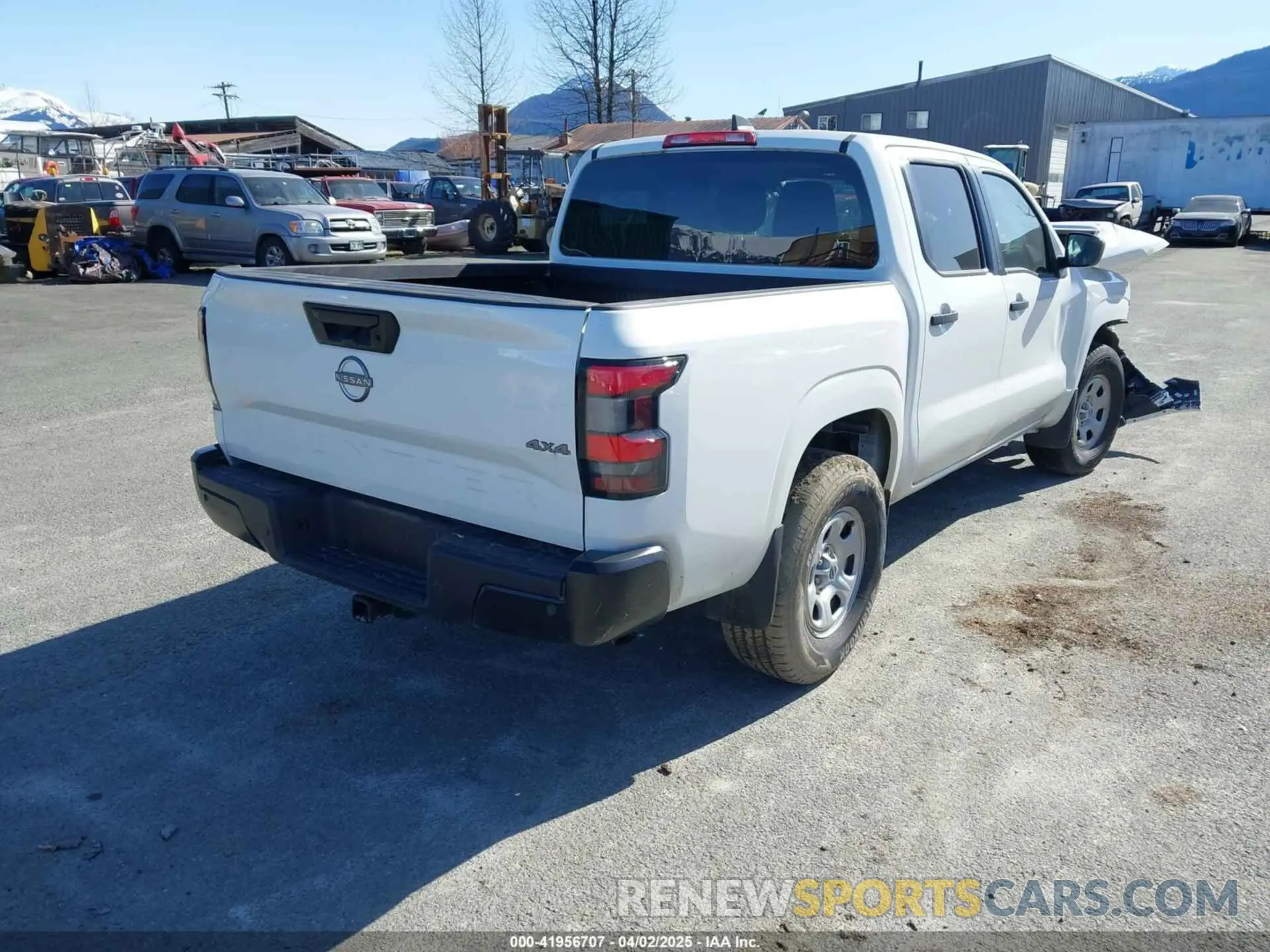 4 fotografías del automóvil dañado 1N6ED1EK0NN629565 NISSAN FRONTIER 2022
