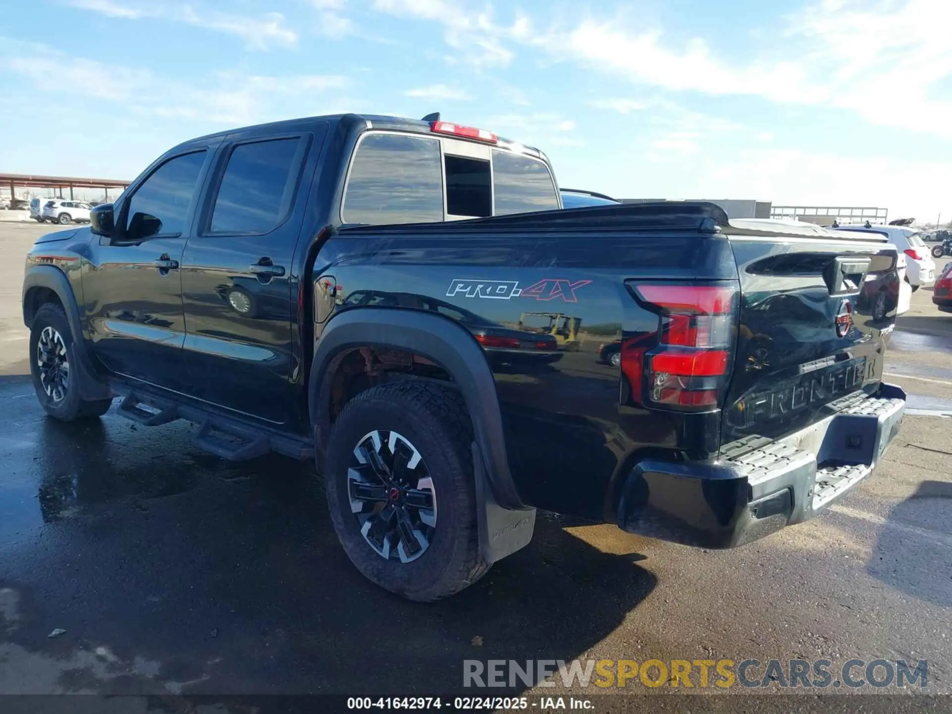 3 fotografías del automóvil dañado 1N6ED1EK1NN604772 NISSAN FRONTIER 2022