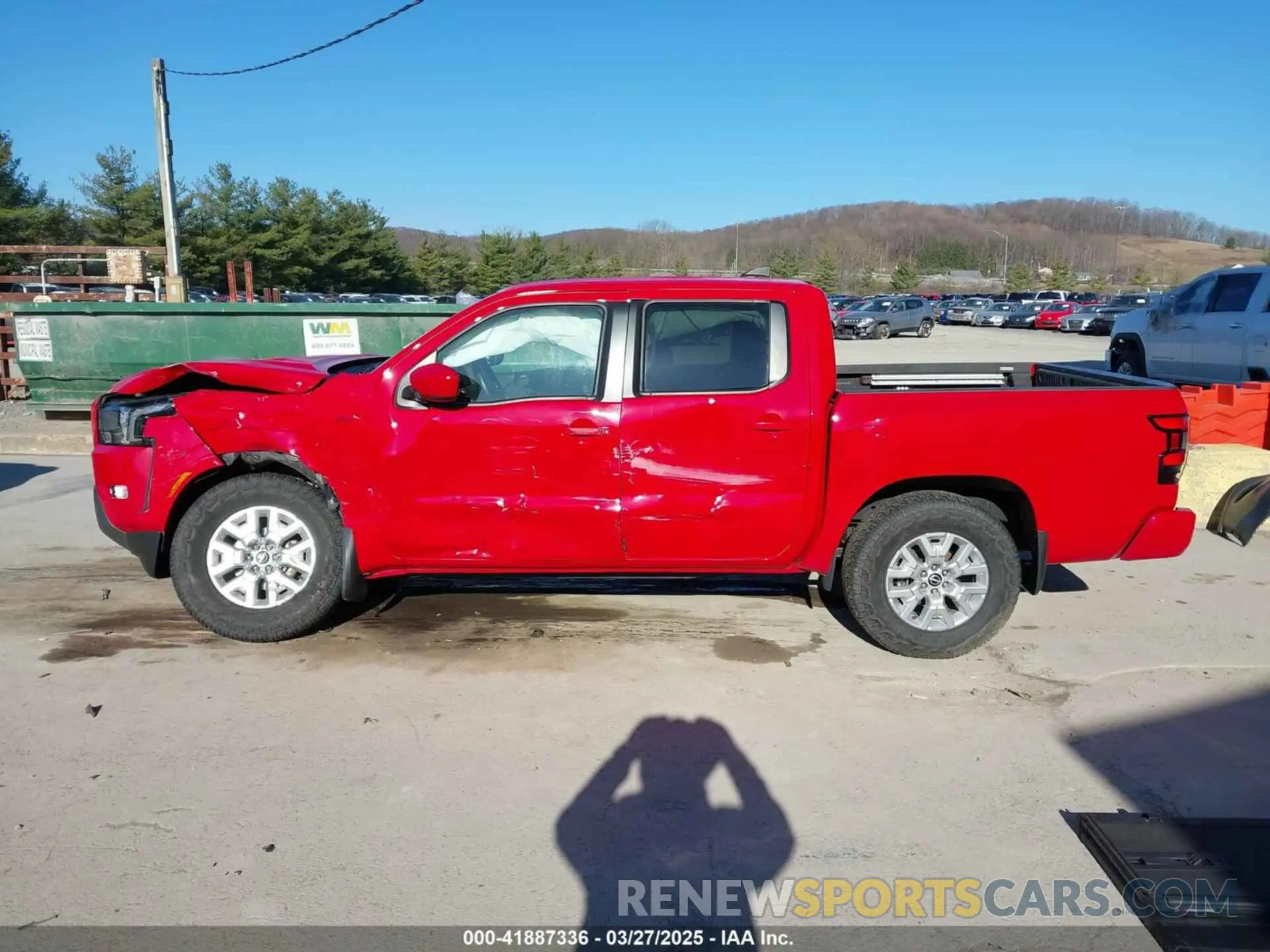 14 fotografías del automóvil dañado 1N6ED1EK4NN607780 NISSAN FRONTIER 2022