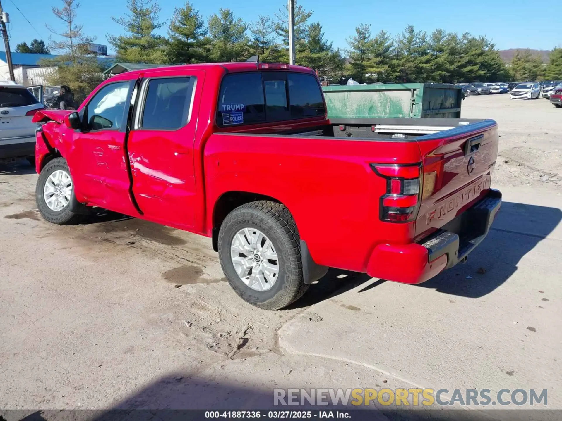 3 fotografías del automóvil dañado 1N6ED1EK4NN607780 NISSAN FRONTIER 2022