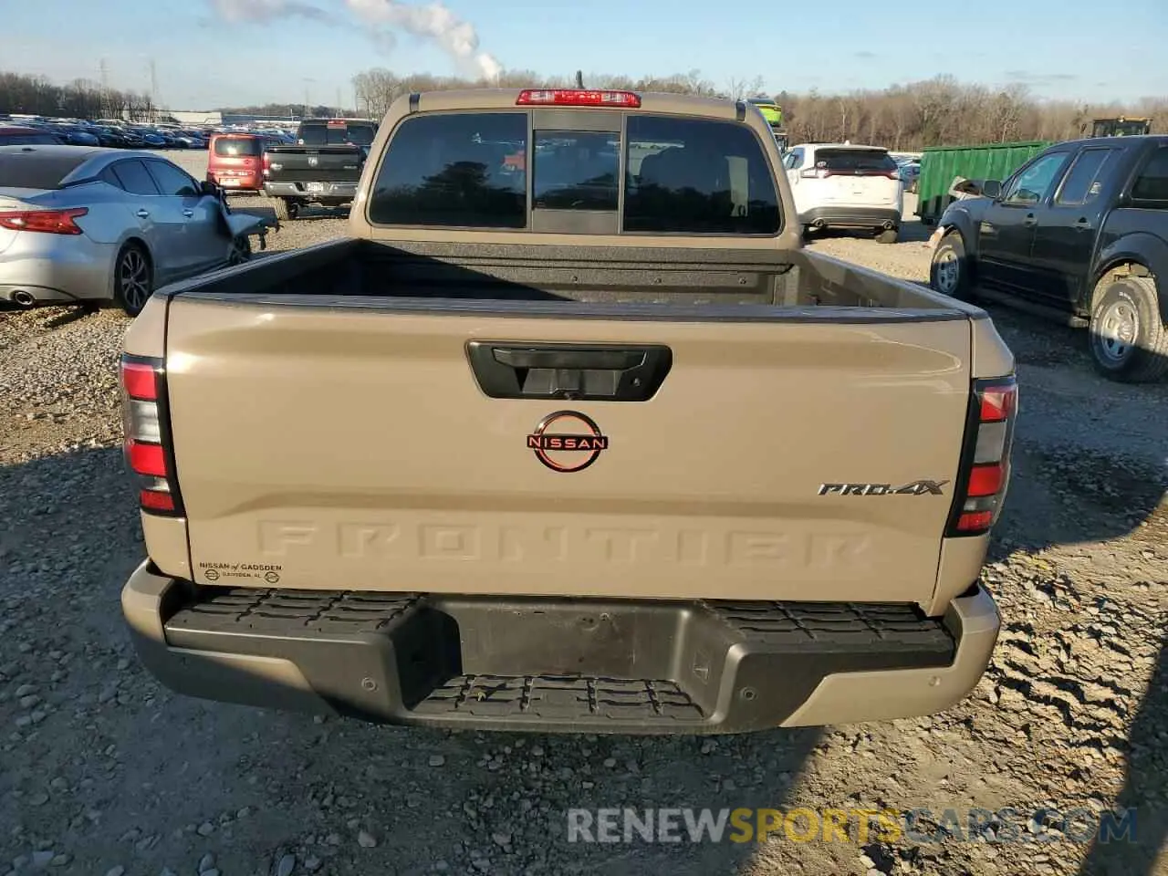 6 fotografías del automóvil dañado 1N6ED1EK4NN611473 NISSAN FRONTIER 2022