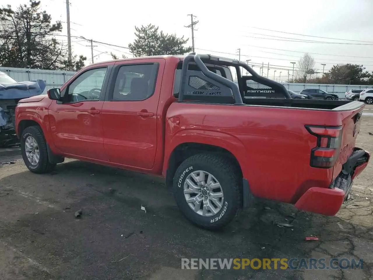 2 fotografías del automóvil dañado 1N6ED1EK4NN672872 NISSAN FRONTIER 2022