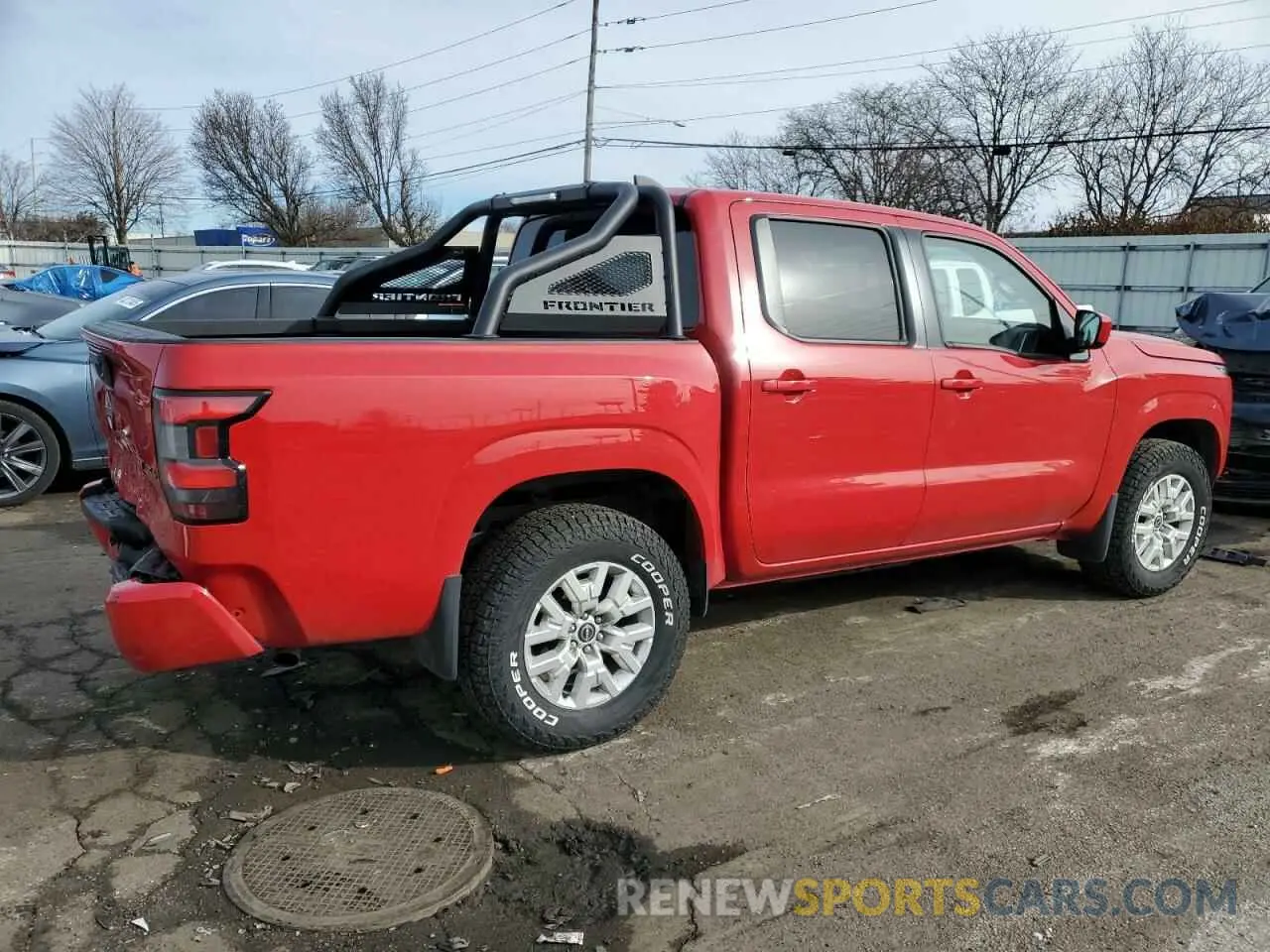 3 fotografías del automóvil dañado 1N6ED1EK4NN672872 NISSAN FRONTIER 2022