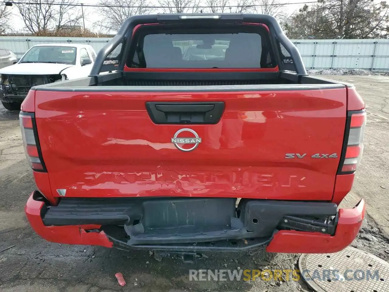 6 fotografías del automóvil dañado 1N6ED1EK4NN672872 NISSAN FRONTIER 2022