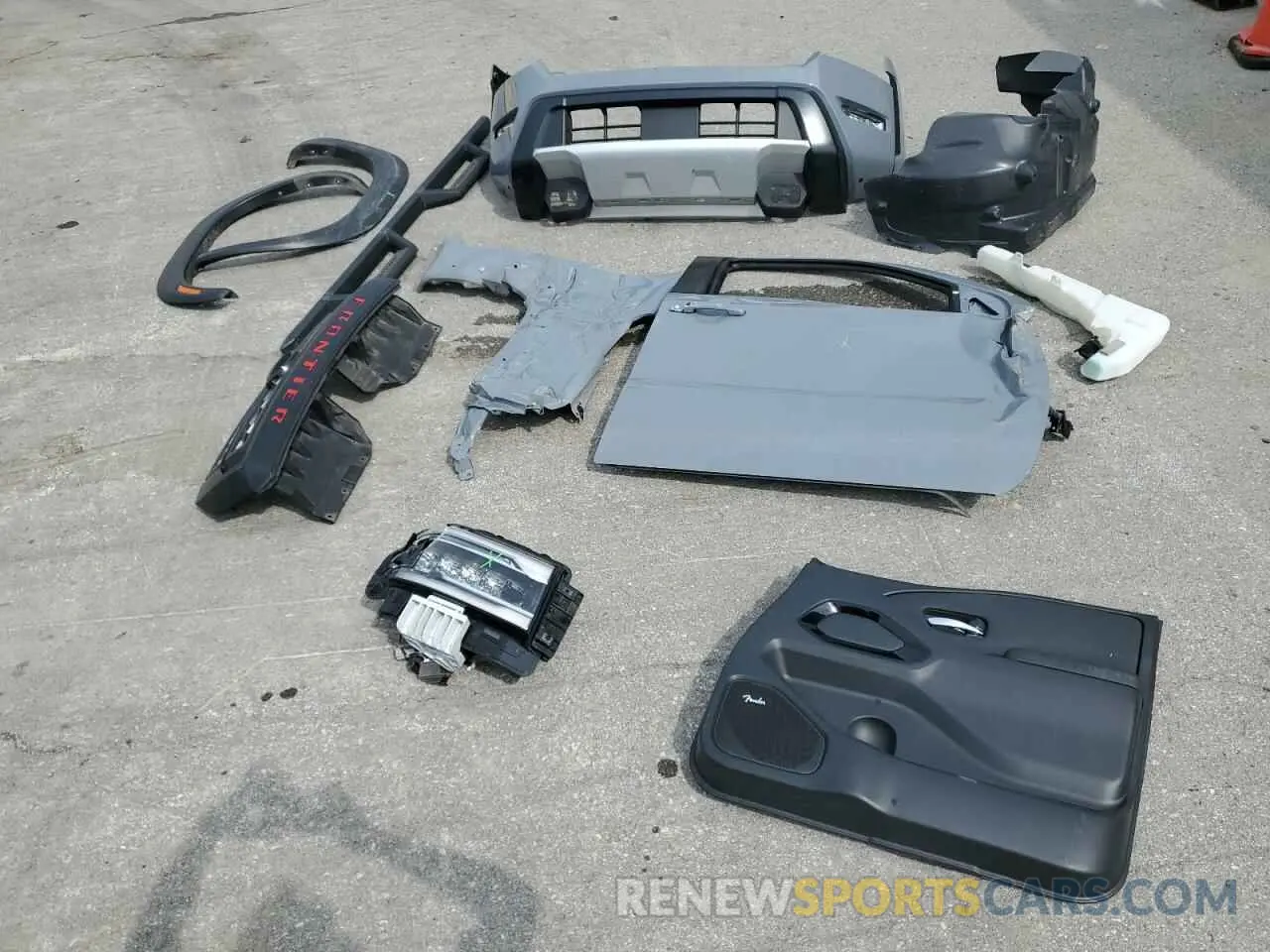 12 fotografías del automóvil dañado 1N6ED1EK5NN631411 NISSAN FRONTIER 2022