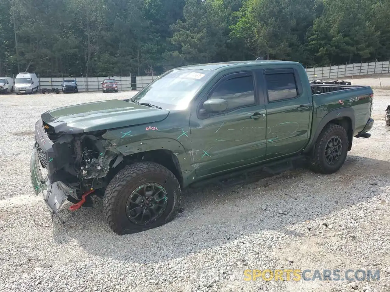 1 fotografías del automóvil dañado 1N6ED1EK6NN624368 NISSAN FRONTIER 2022