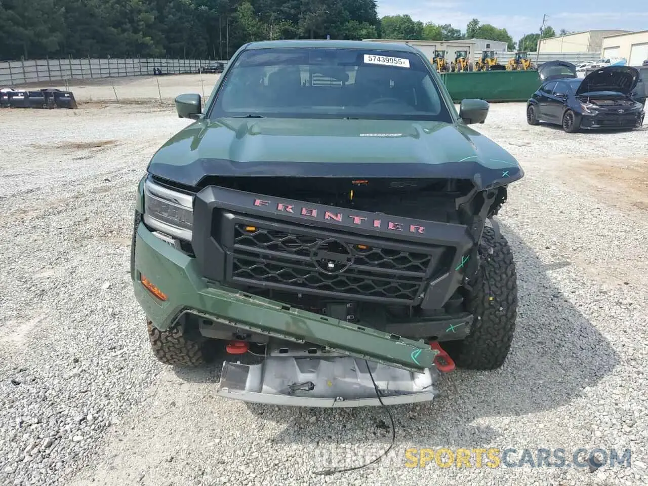 5 fotografías del automóvil dañado 1N6ED1EK6NN624368 NISSAN FRONTIER 2022