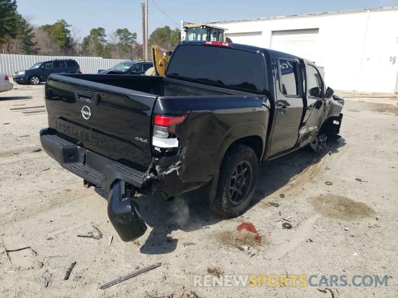 3 fotografías del automóvil dañado 1N6ED1EK7NN654818 NISSAN FRONTIER 2022