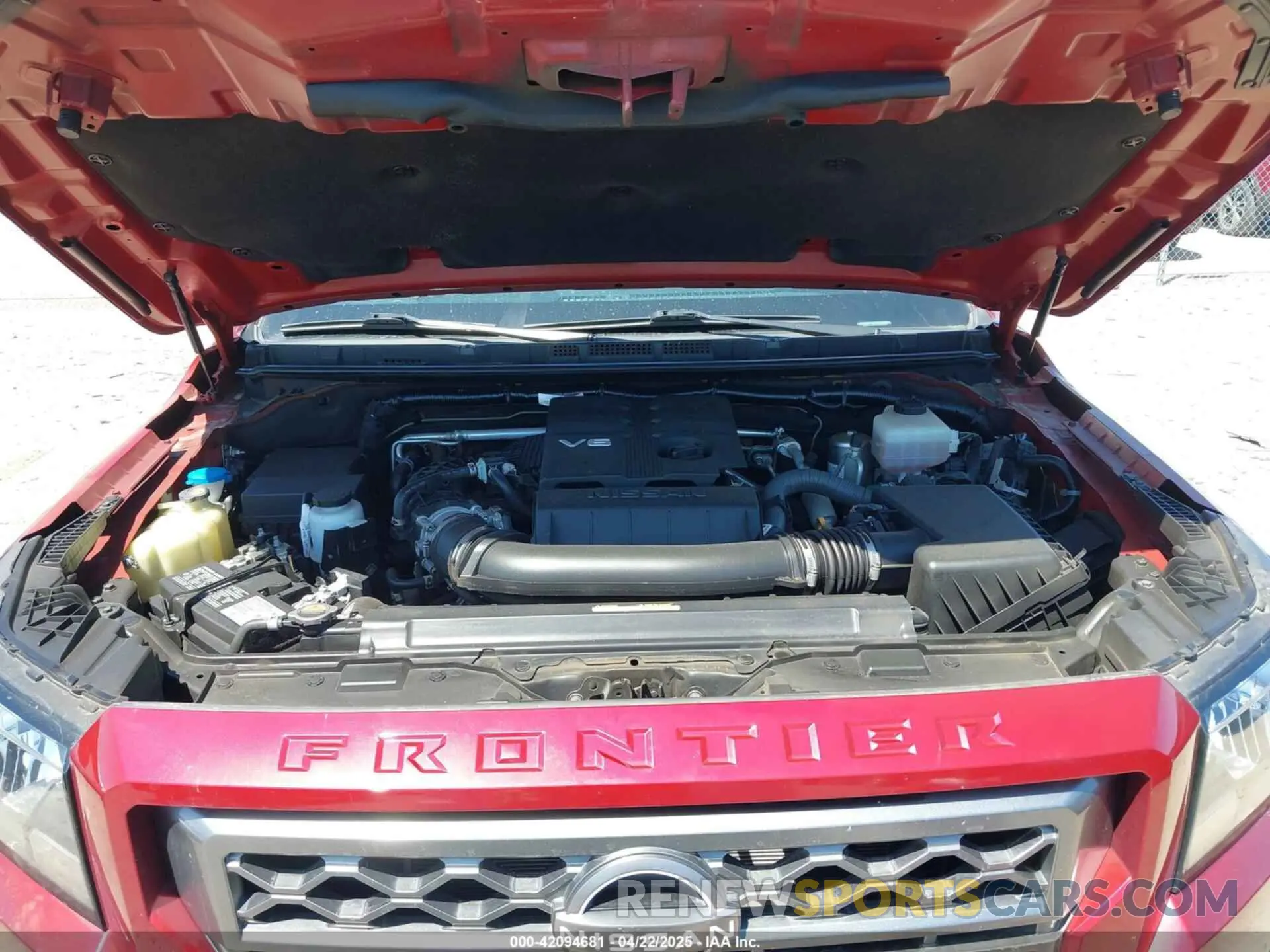 10 fotografías del automóvil dañado 1N6ED1EK9NN634845 NISSAN FRONTIER 2022