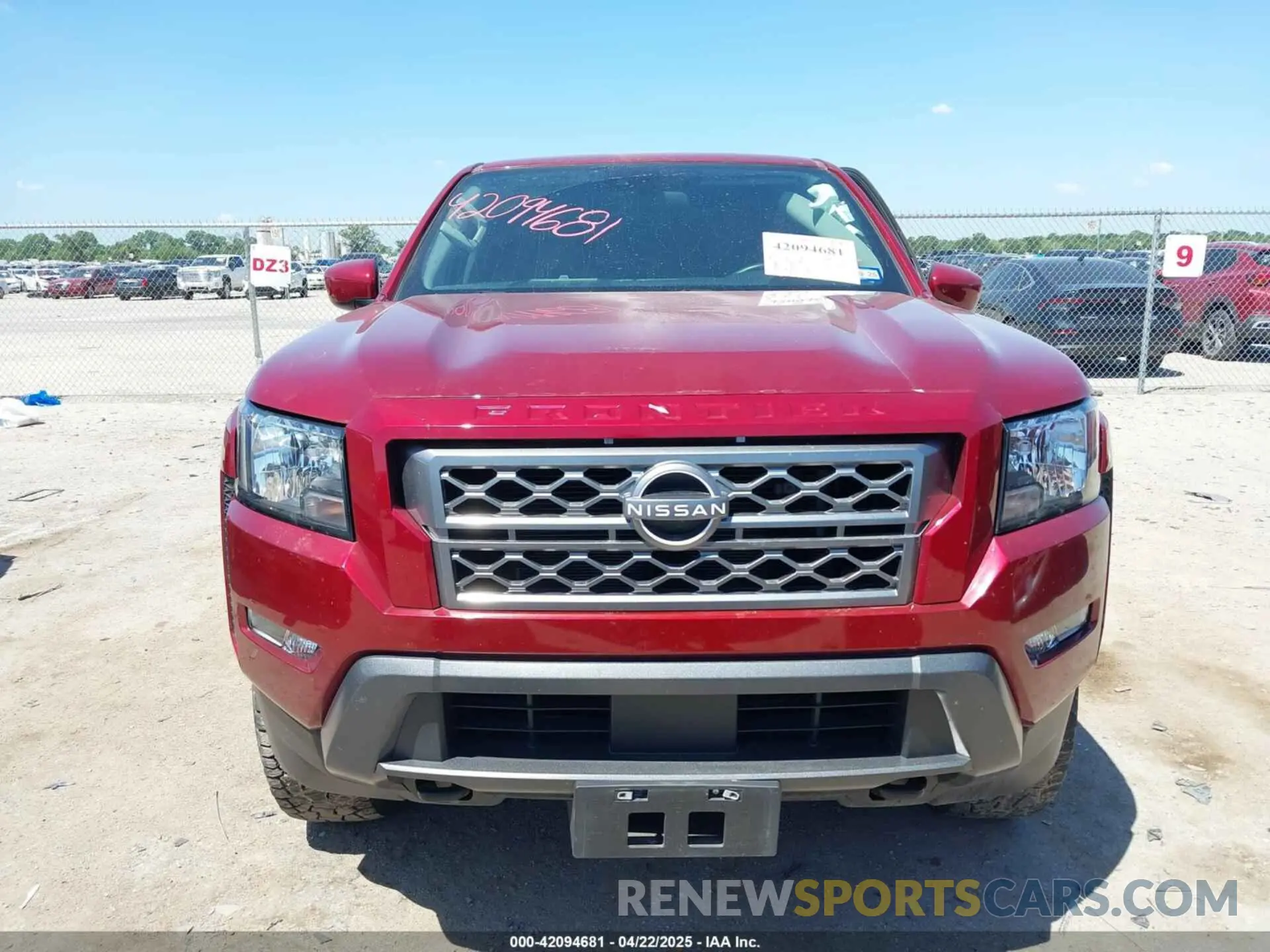 11 fotografías del automóvil dañado 1N6ED1EK9NN634845 NISSAN FRONTIER 2022