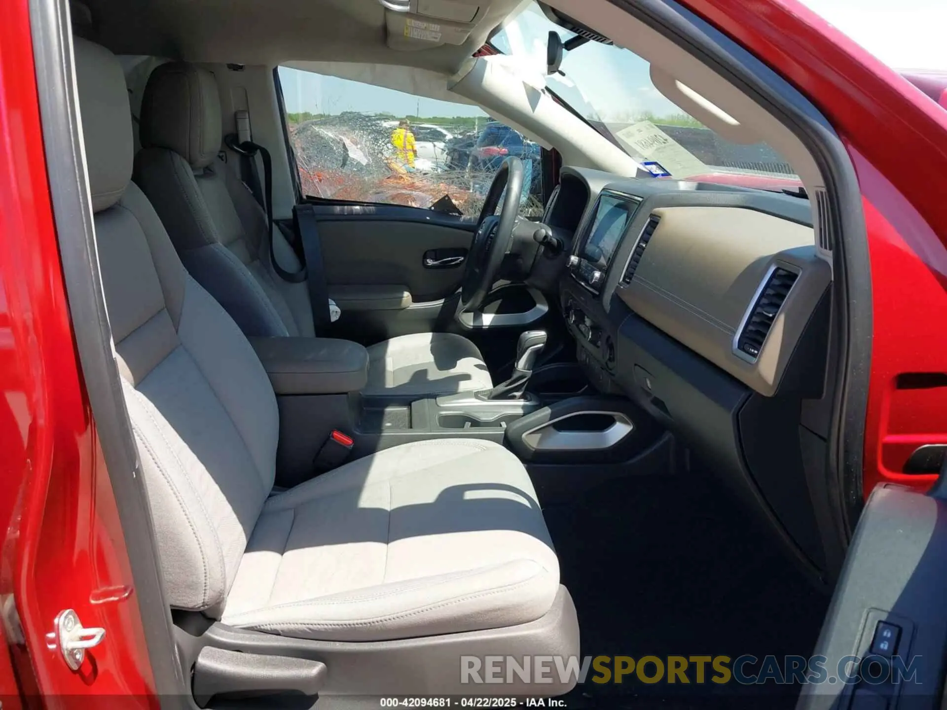 5 fotografías del automóvil dañado 1N6ED1EK9NN634845 NISSAN FRONTIER 2022
