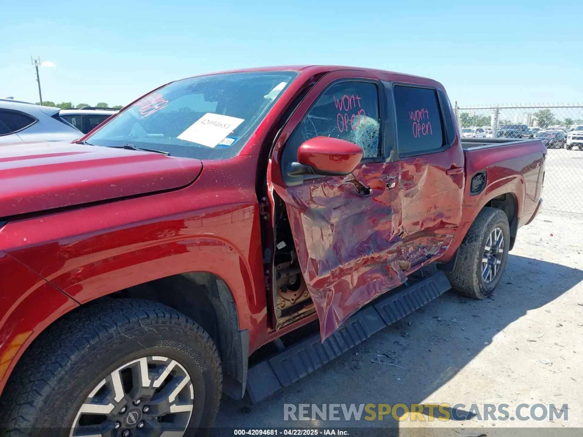 6 fotografías del automóvil dañado 1N6ED1EK9NN634845 NISSAN FRONTIER 2022