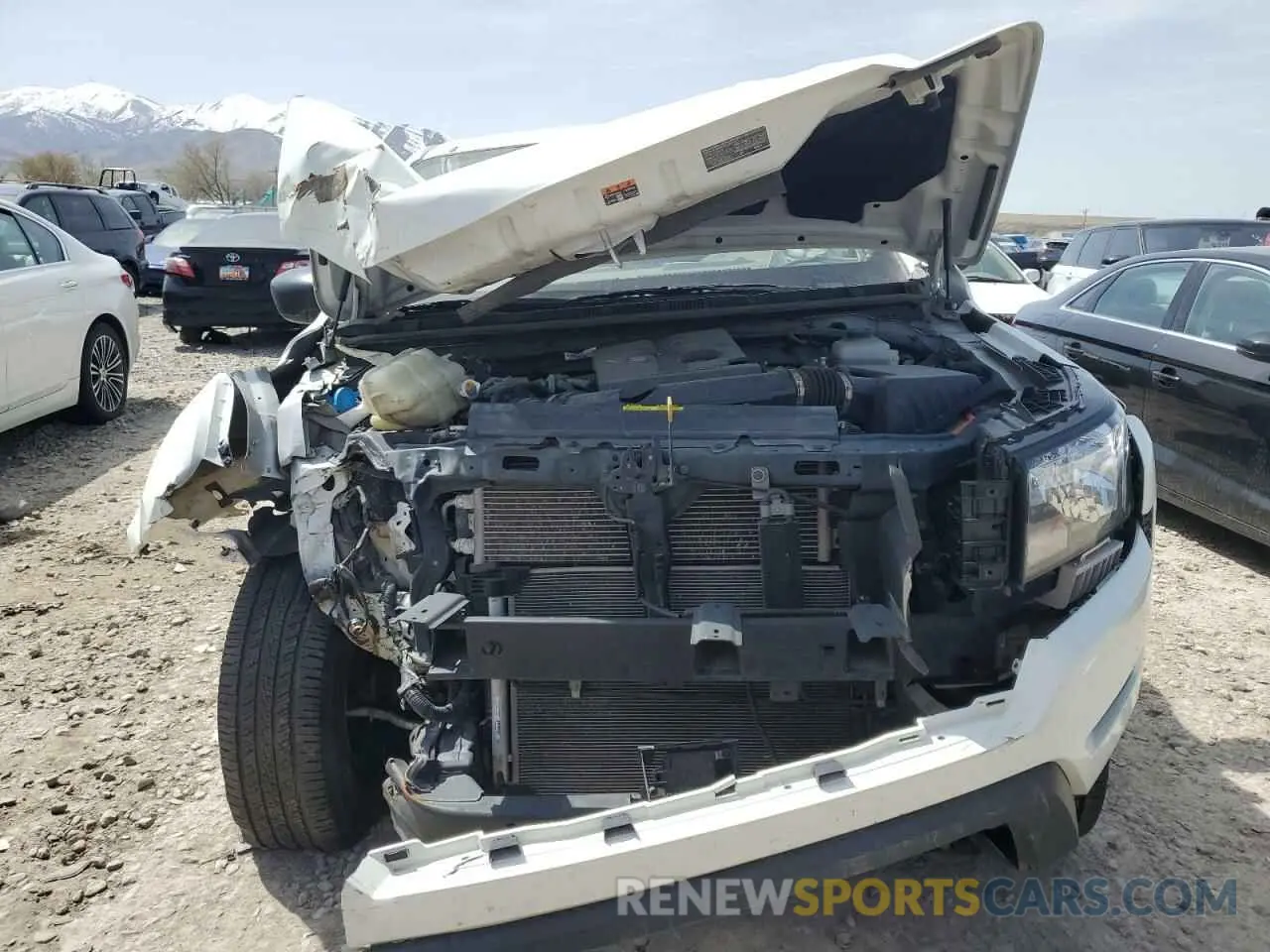5 fotografías del automóvil dañado 1N6ED1EK9NN674410 NISSAN FRONTIER 2022
