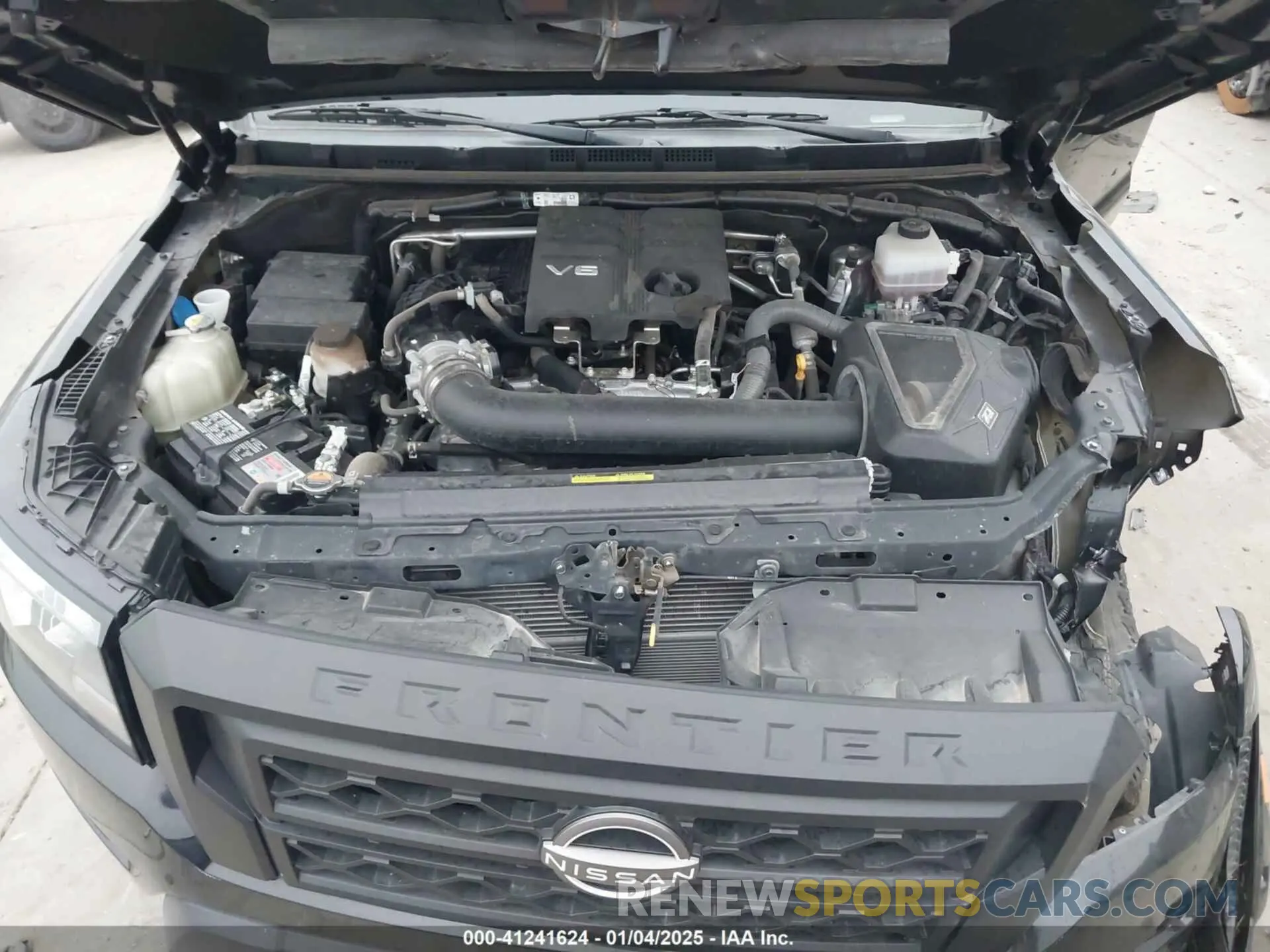 10 fotografías del automóvil dañado 1N6ED1EKXNN610697 NISSAN FRONTIER 2022