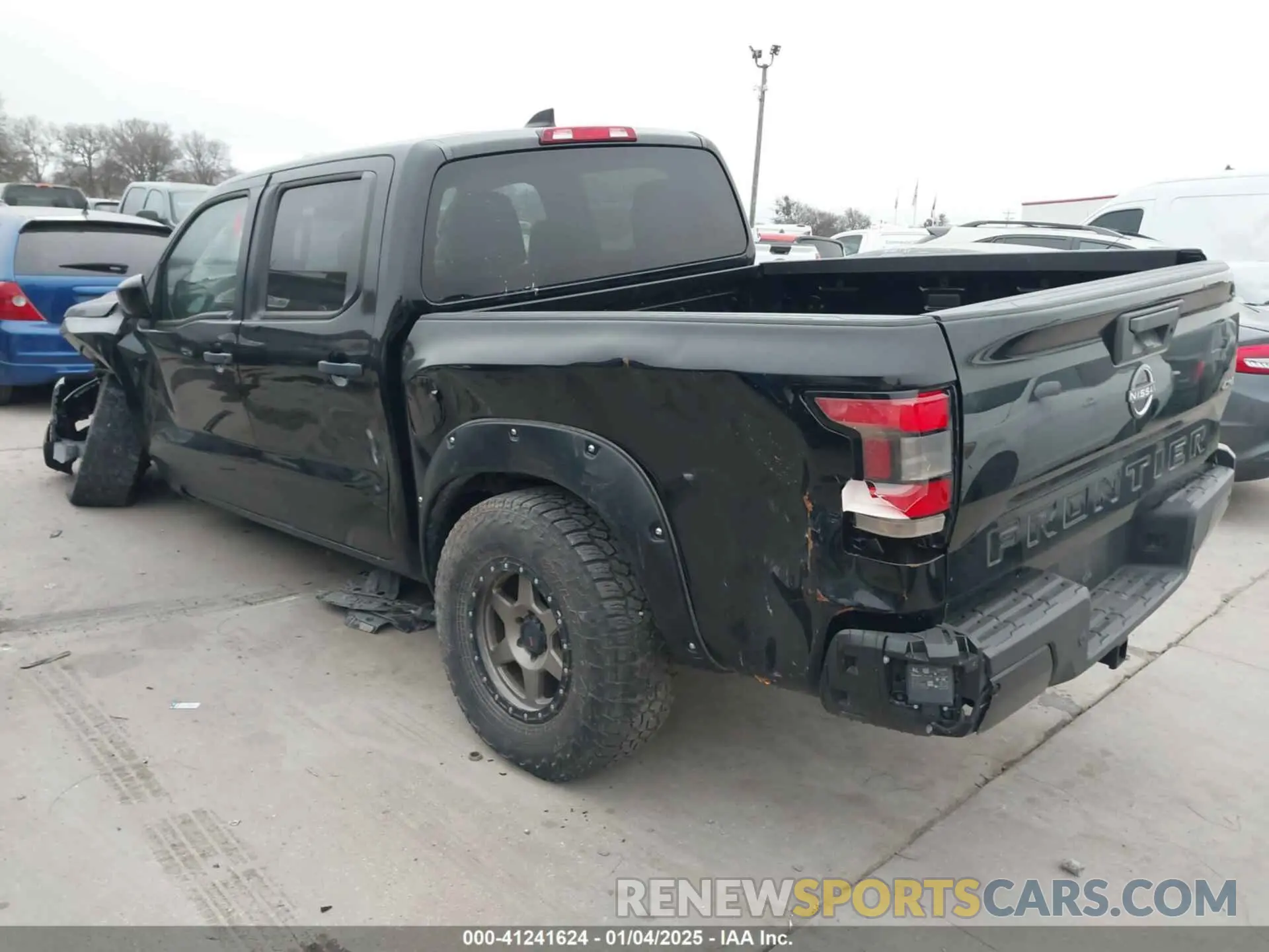 3 fotografías del automóvil dañado 1N6ED1EKXNN610697 NISSAN FRONTIER 2022