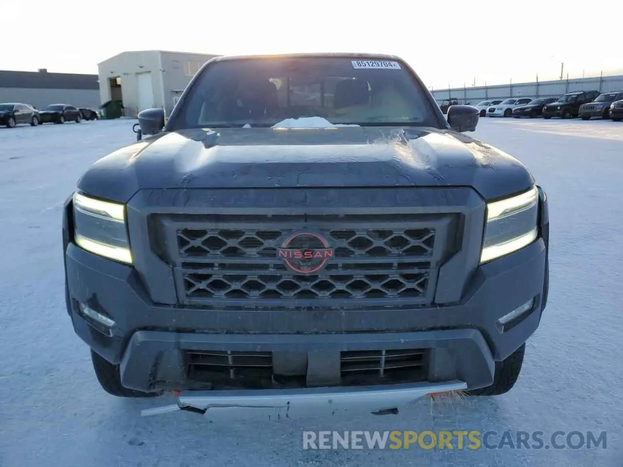 5 fotografías del automóvil dañado 1N6ED1EKXNN678630 NISSAN FRONTIER 2022