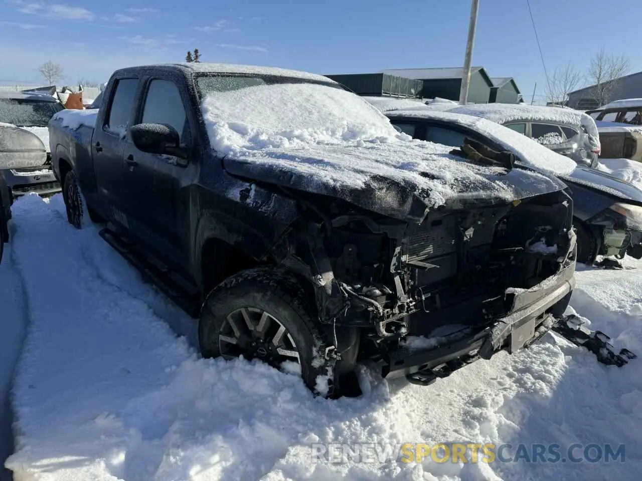 4 fotografías del automóvil dañado 1N6ED1FK2NN669676 NISSAN FRONTIER 2022