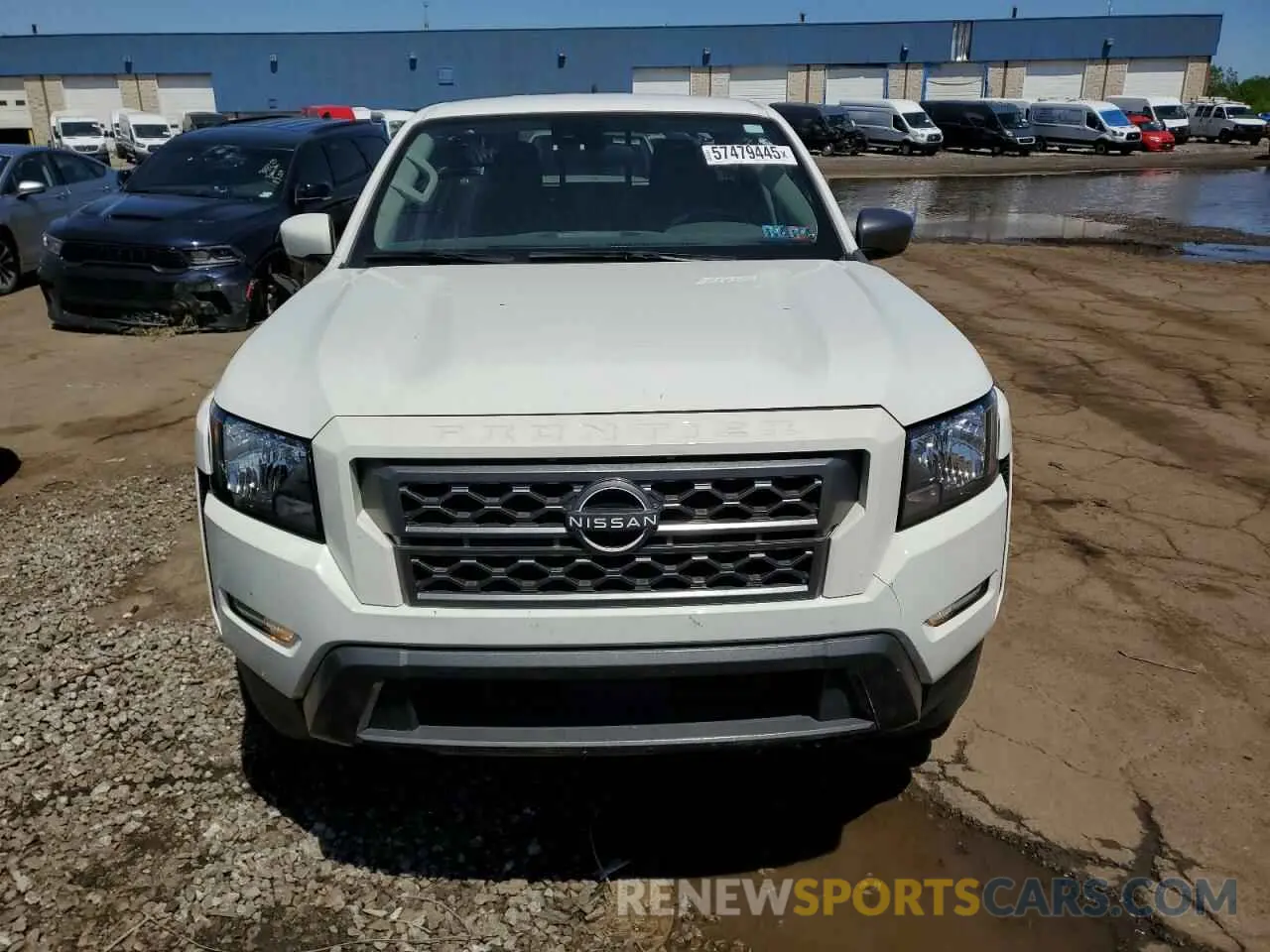 5 fotografías del automóvil dañado 1N6ED1FK3NN676717 NISSAN FRONTIER 2022