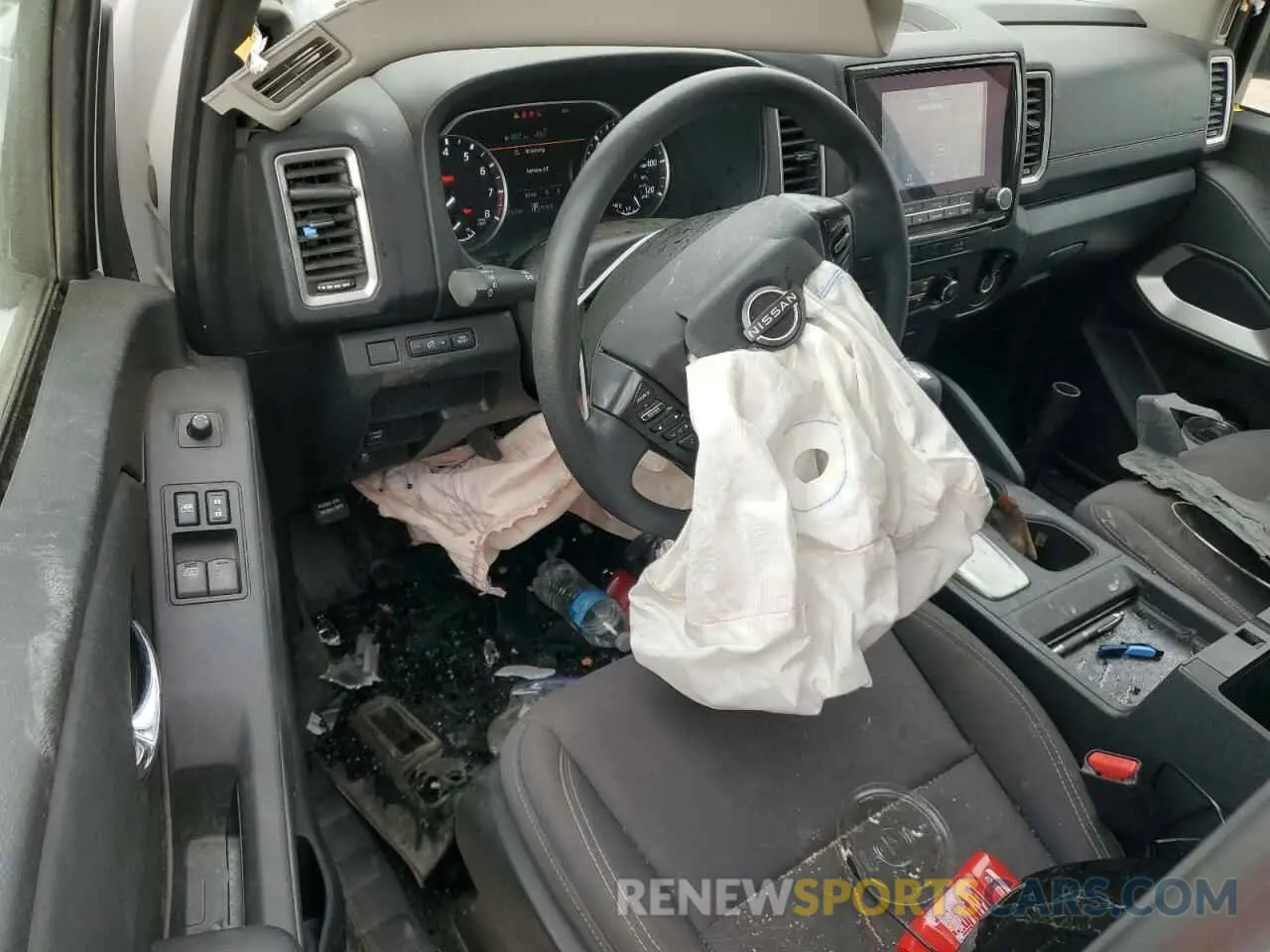 8 fotografías del automóvil dañado 1N6ED1CL1PN647040 NISSAN FRONTIER 2023