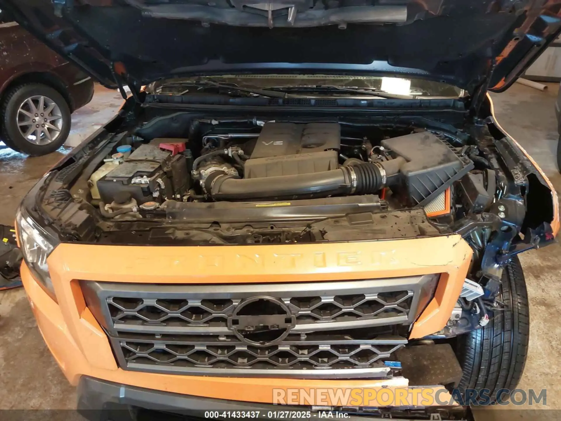 10 fotografías del automóvil dañado 1N6ED1CL7PN647236 NISSAN FRONTIER 2023