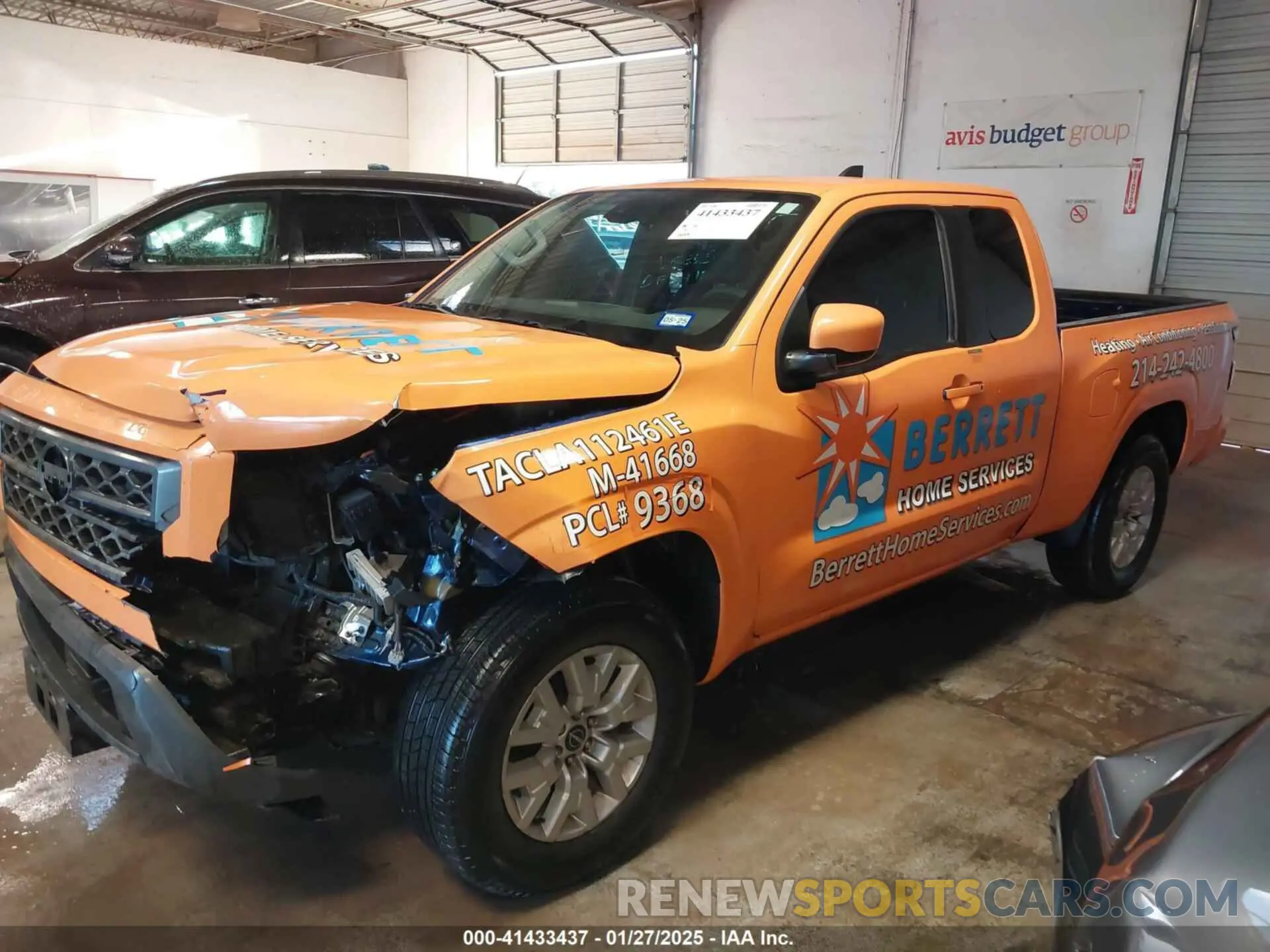2 fotografías del automóvil dañado 1N6ED1CL7PN647236 NISSAN FRONTIER 2023