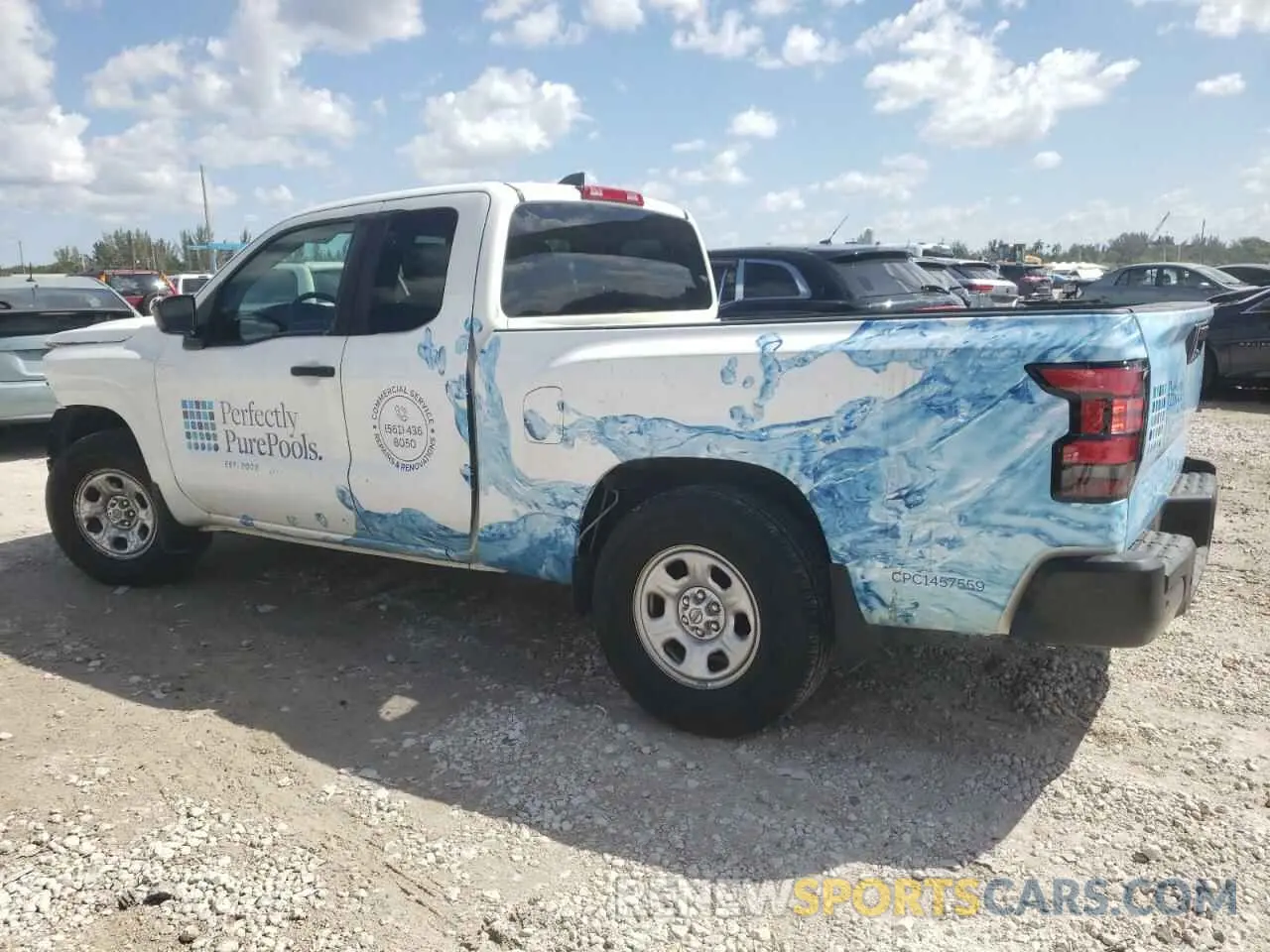 2 fotografías del automóvil dañado 1N6ED1CL8PN648346 NISSAN FRONTIER 2023