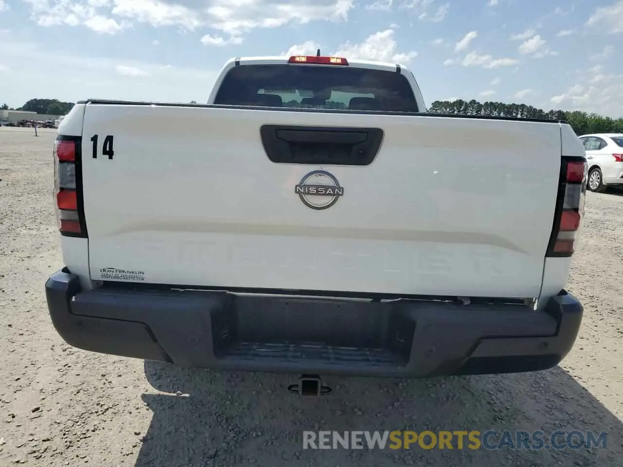 6 fotografías del automóvil dañado 1N6ED1CLXPN631662 NISSAN FRONTIER 2023