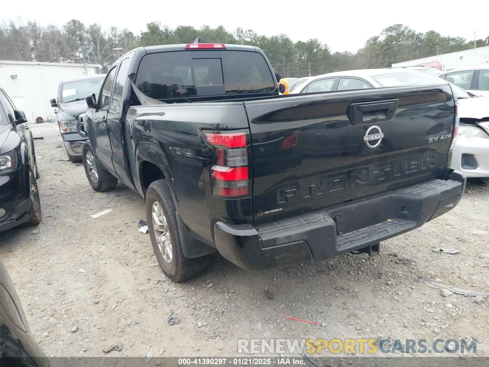 3 fotografías del automóvil dañado 1N6ED1CM5PN635627 NISSAN FRONTIER 2023