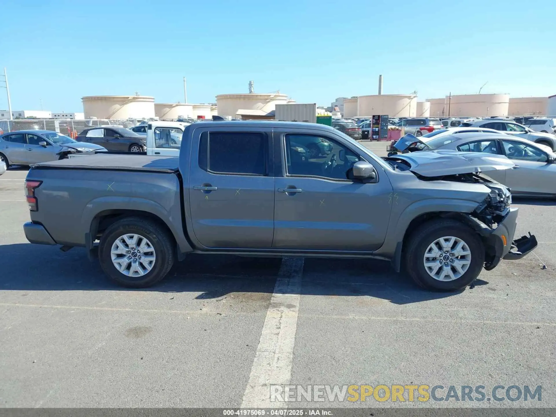 14 fotografías del automóvil dañado 1N6ED1EJ4PN640336 NISSAN FRONTIER 2023