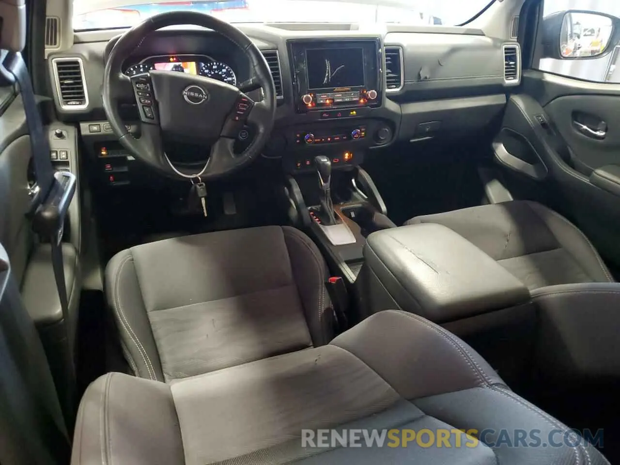 8 fotografías del automóvil dañado 1N6ED1EJ4PN665656 NISSAN FRONTIER 2023