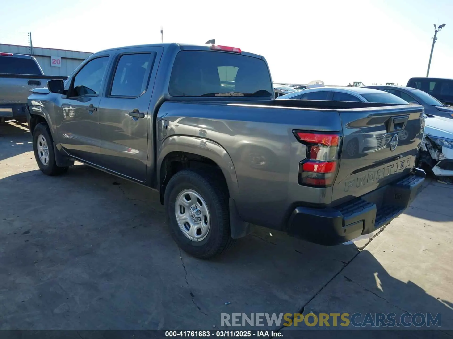 3 fotografías del automóvil dañado 1N6ED1EJ6PN622064 NISSAN FRONTIER 2023