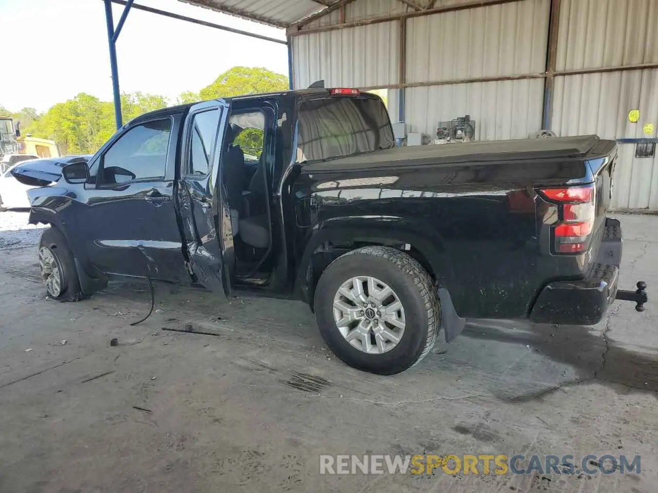 2 fotografías del automóvil dañado 1N6ED1EJXPN606627 NISSAN FRONTIER 2023