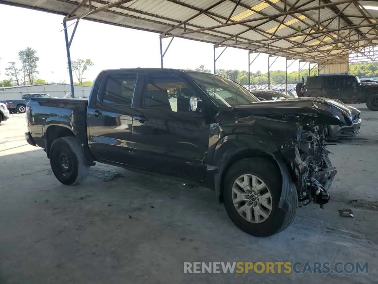 4 fotografías del automóvil dañado 1N6ED1EJXPN606627 NISSAN FRONTIER 2023