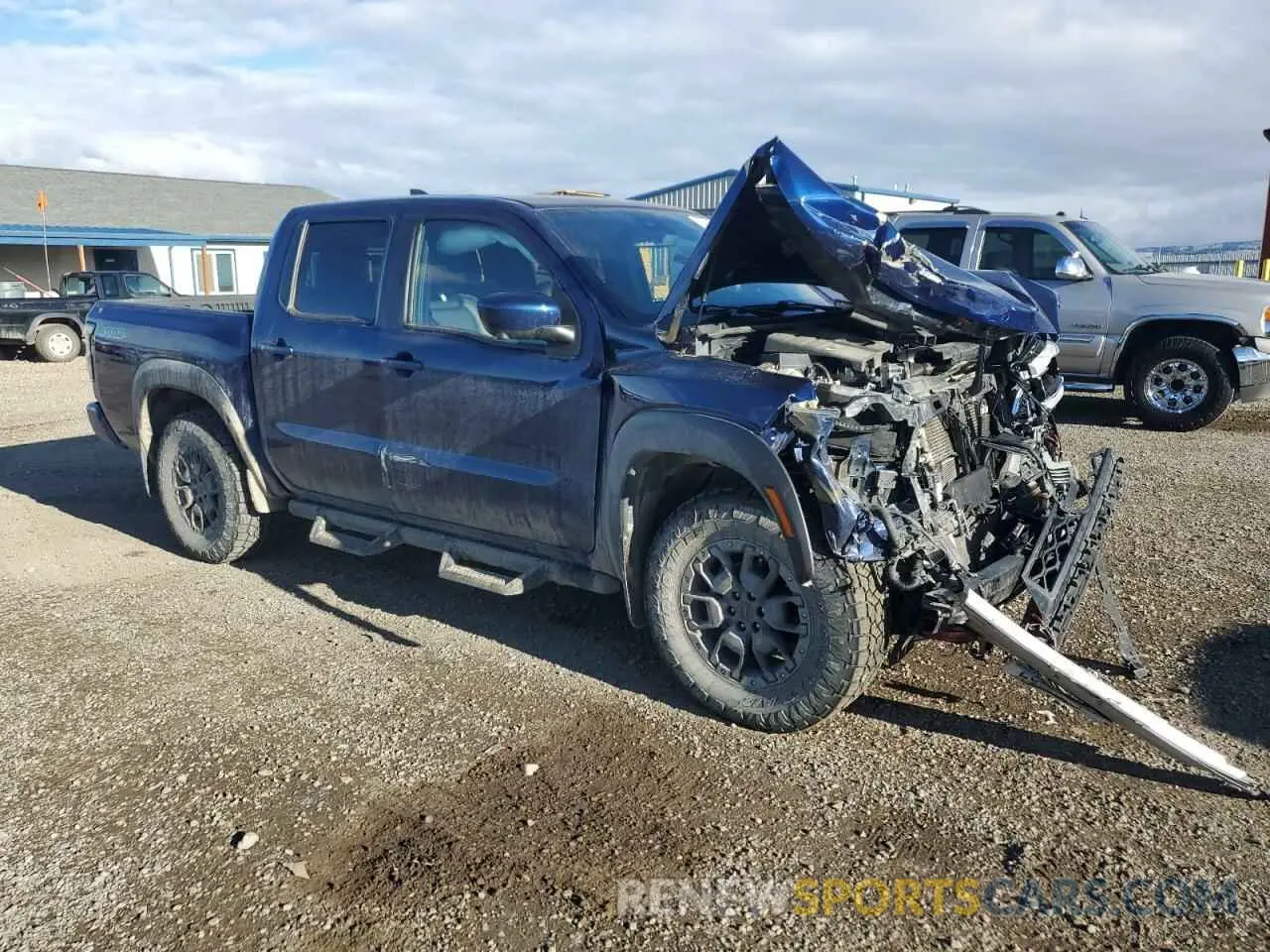 4 fotografías del automóvil dañado 1N6ED1EK0PN610517 NISSAN FRONTIER 2023