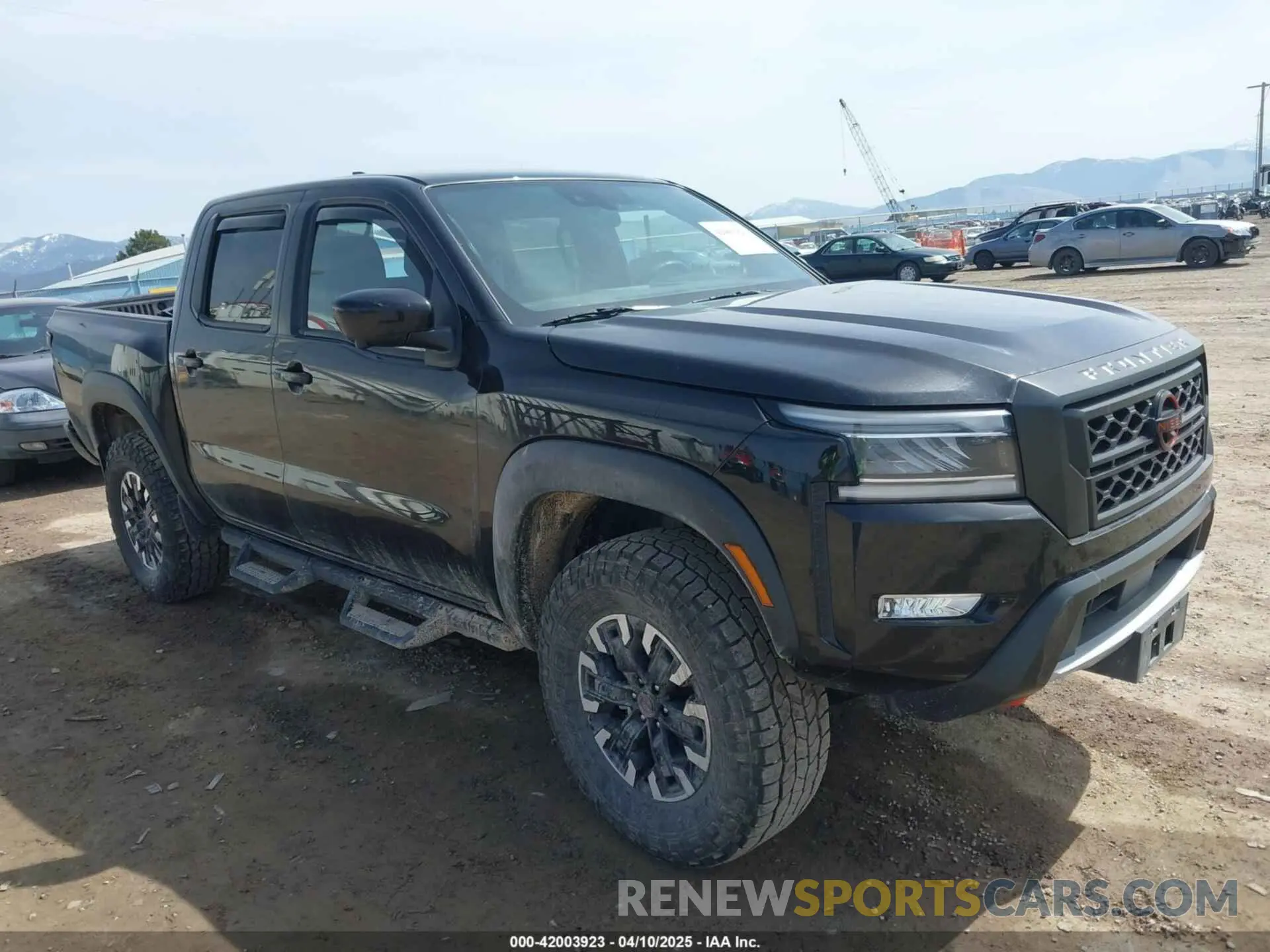 1 fotografías del automóvil dañado 1N6ED1EK0PN649222 NISSAN FRONTIER 2023
