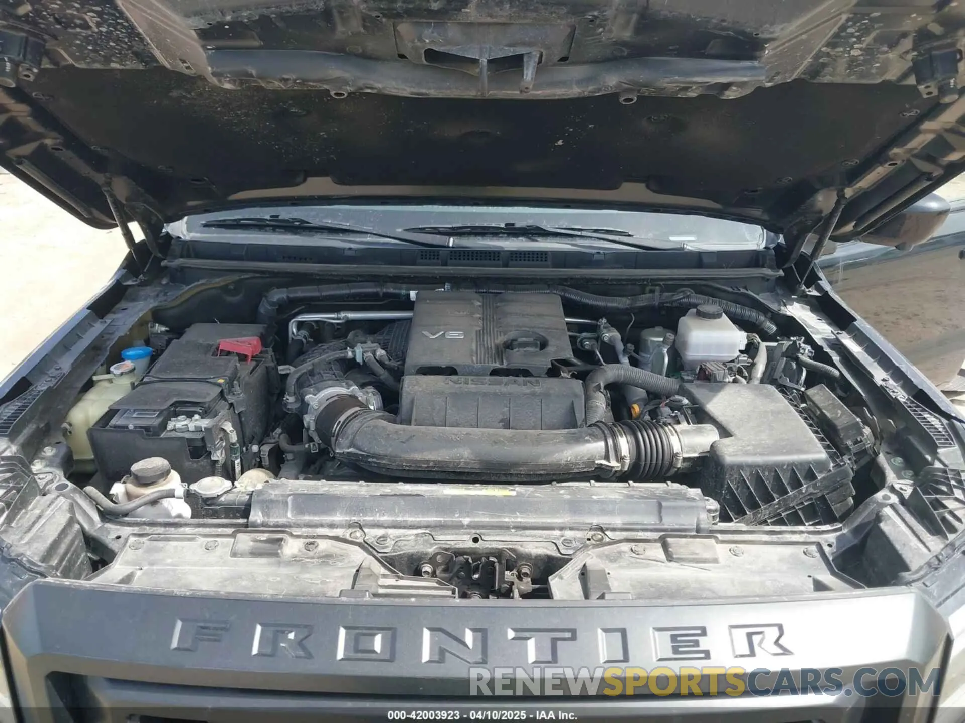 10 fotografías del automóvil dañado 1N6ED1EK0PN649222 NISSAN FRONTIER 2023