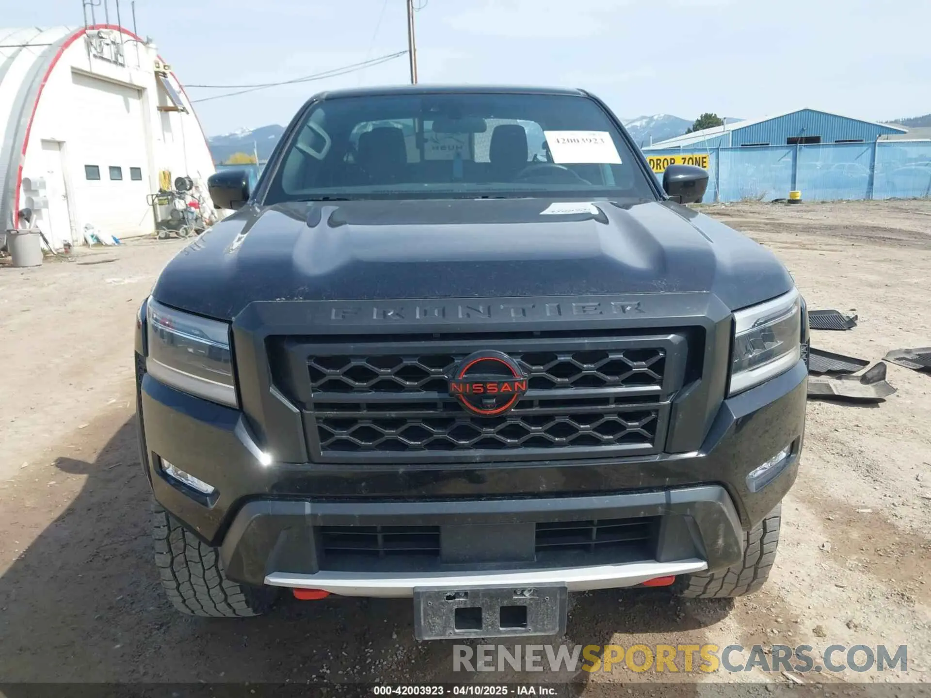 13 fotografías del automóvil dañado 1N6ED1EK0PN649222 NISSAN FRONTIER 2023
