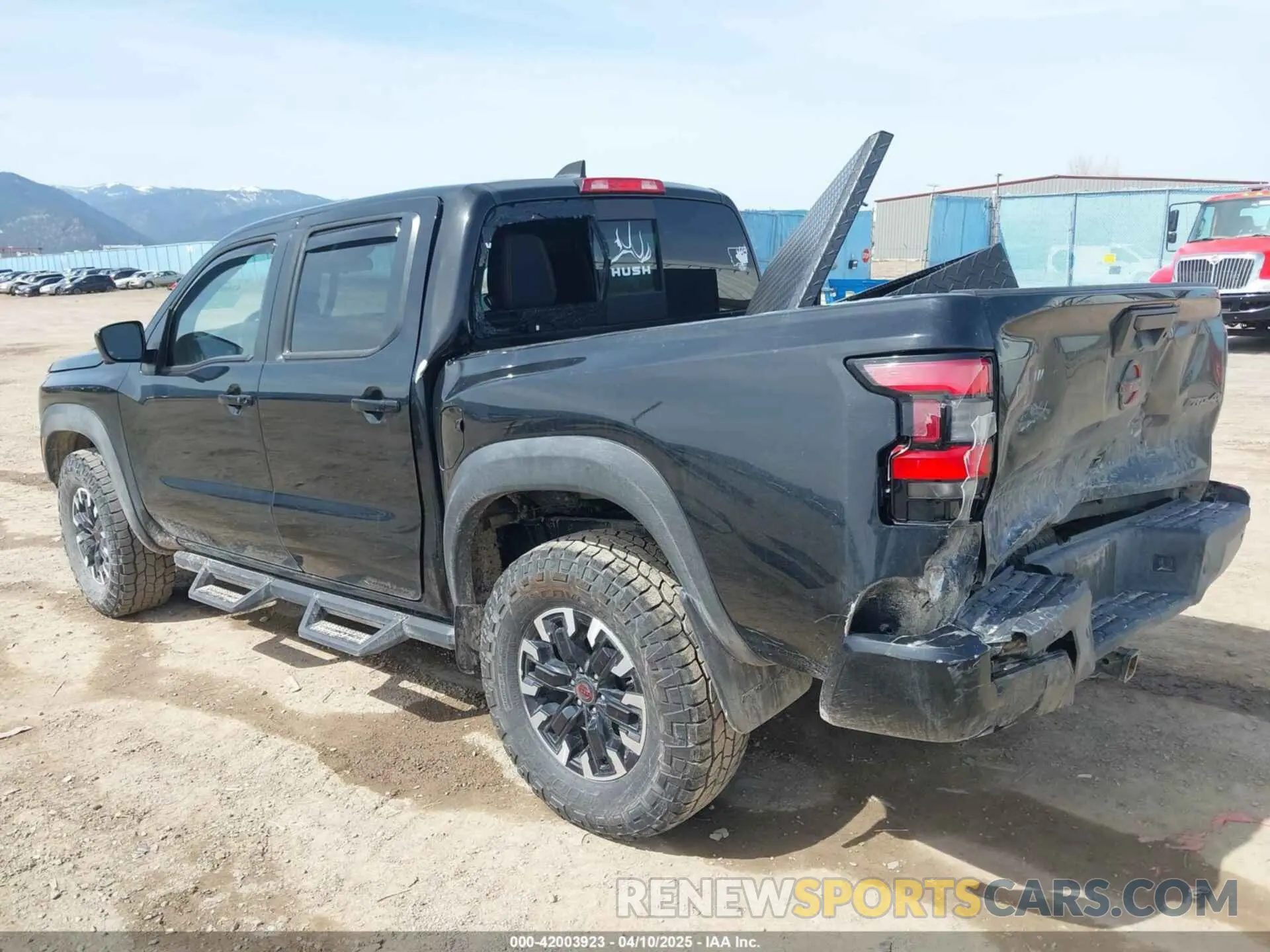 3 fotografías del automóvil dañado 1N6ED1EK0PN649222 NISSAN FRONTIER 2023