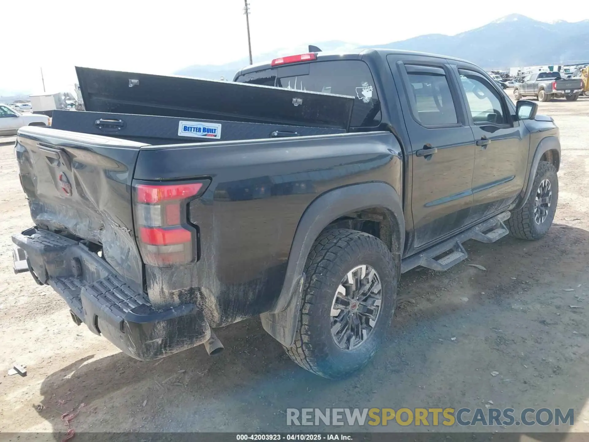 4 fotografías del automóvil dañado 1N6ED1EK0PN649222 NISSAN FRONTIER 2023