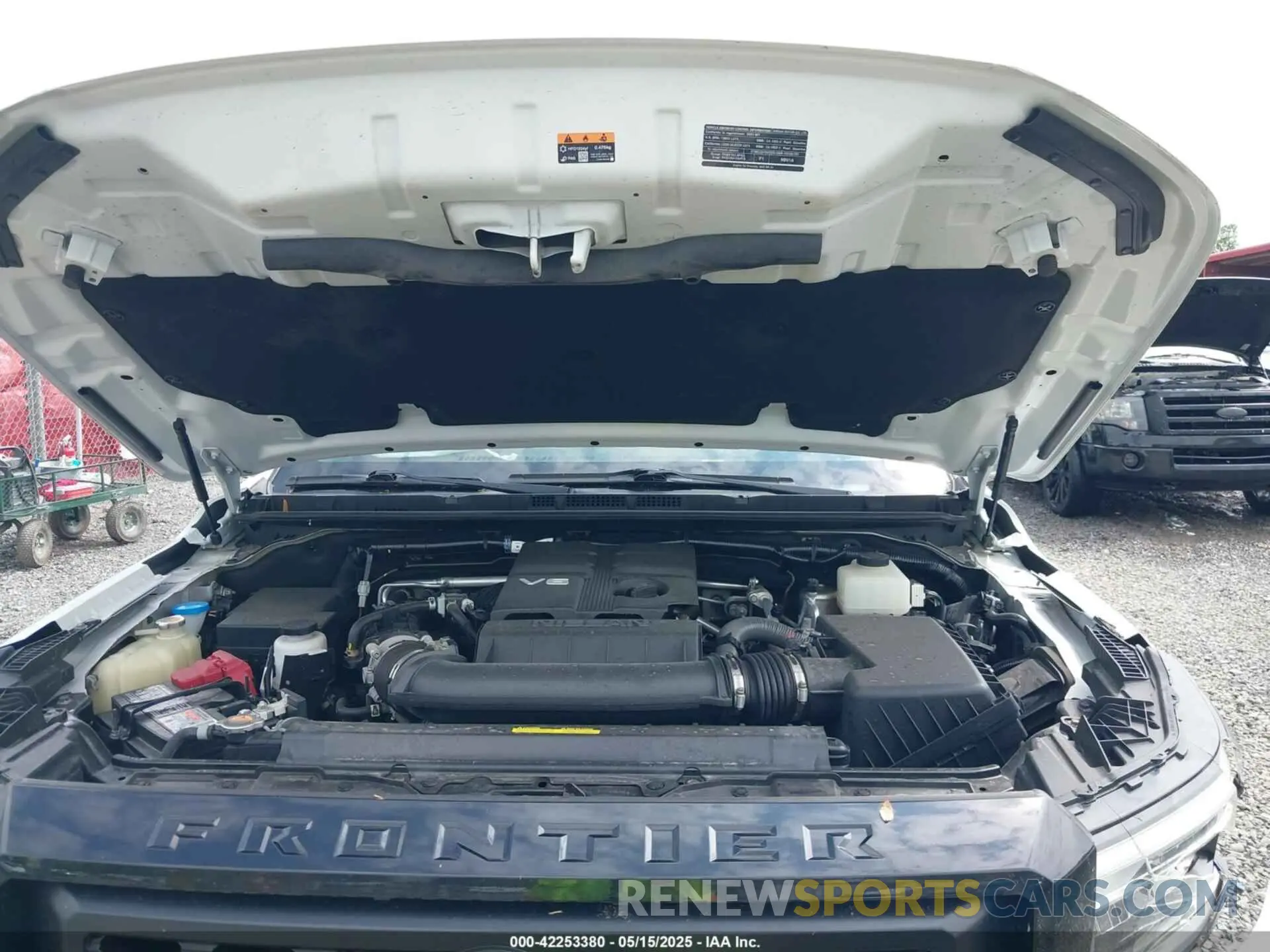 10 fotografías del automóvil dañado 1N6ED1EK1PN614110 NISSAN FRONTIER 2023