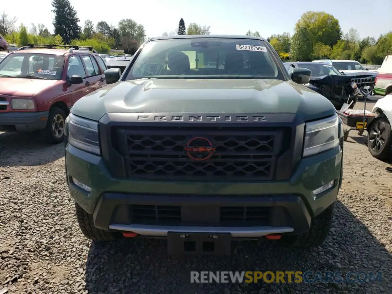 5 fotografías del automóvil dañado 1N6ED1EK1PN660195 NISSAN FRONTIER 2023