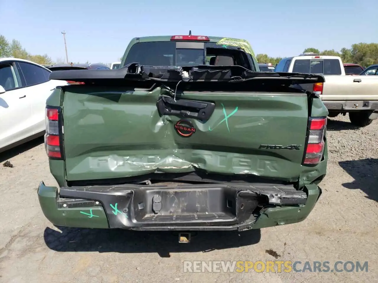6 fotografías del automóvil dañado 1N6ED1EK1PN660195 NISSAN FRONTIER 2023
