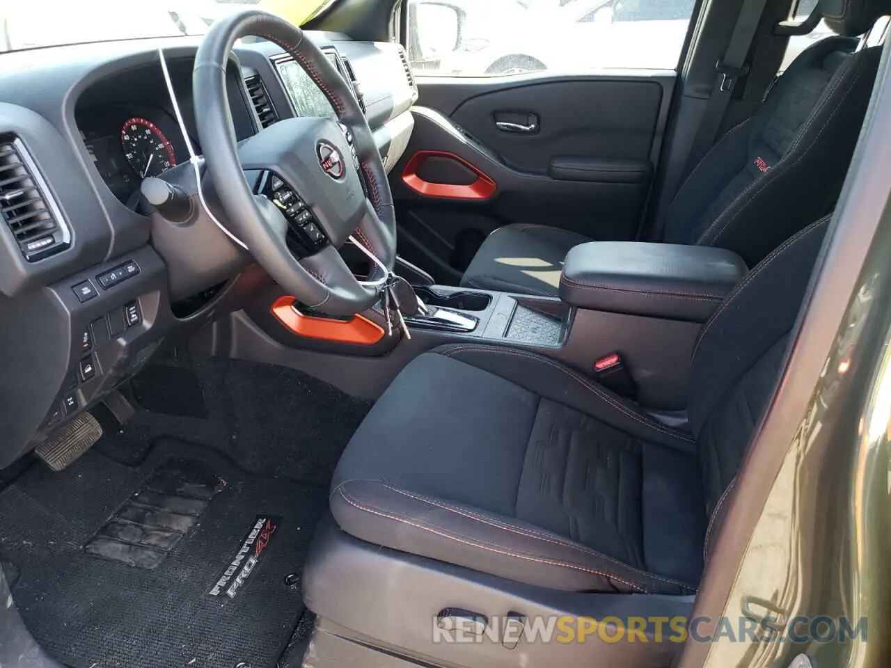 7 fotografías del automóvil dañado 1N6ED1EK1PN660195 NISSAN FRONTIER 2023