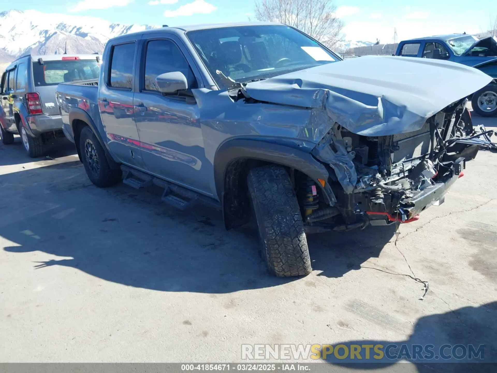 1 fotografías del automóvil dañado 1N6ED1EK2PN633278 NISSAN FRONTIER 2023