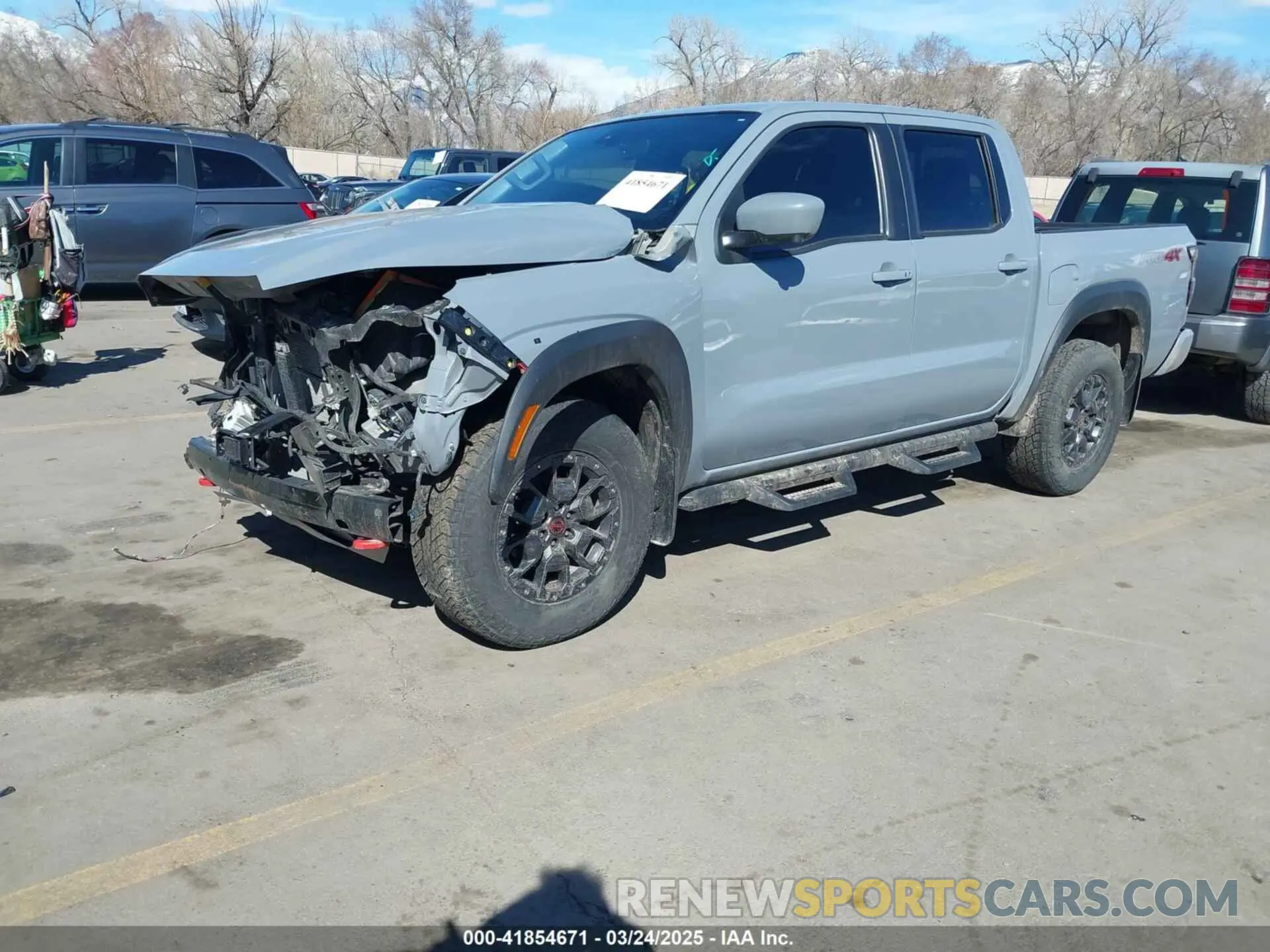 2 fotografías del automóvil dañado 1N6ED1EK2PN633278 NISSAN FRONTIER 2023