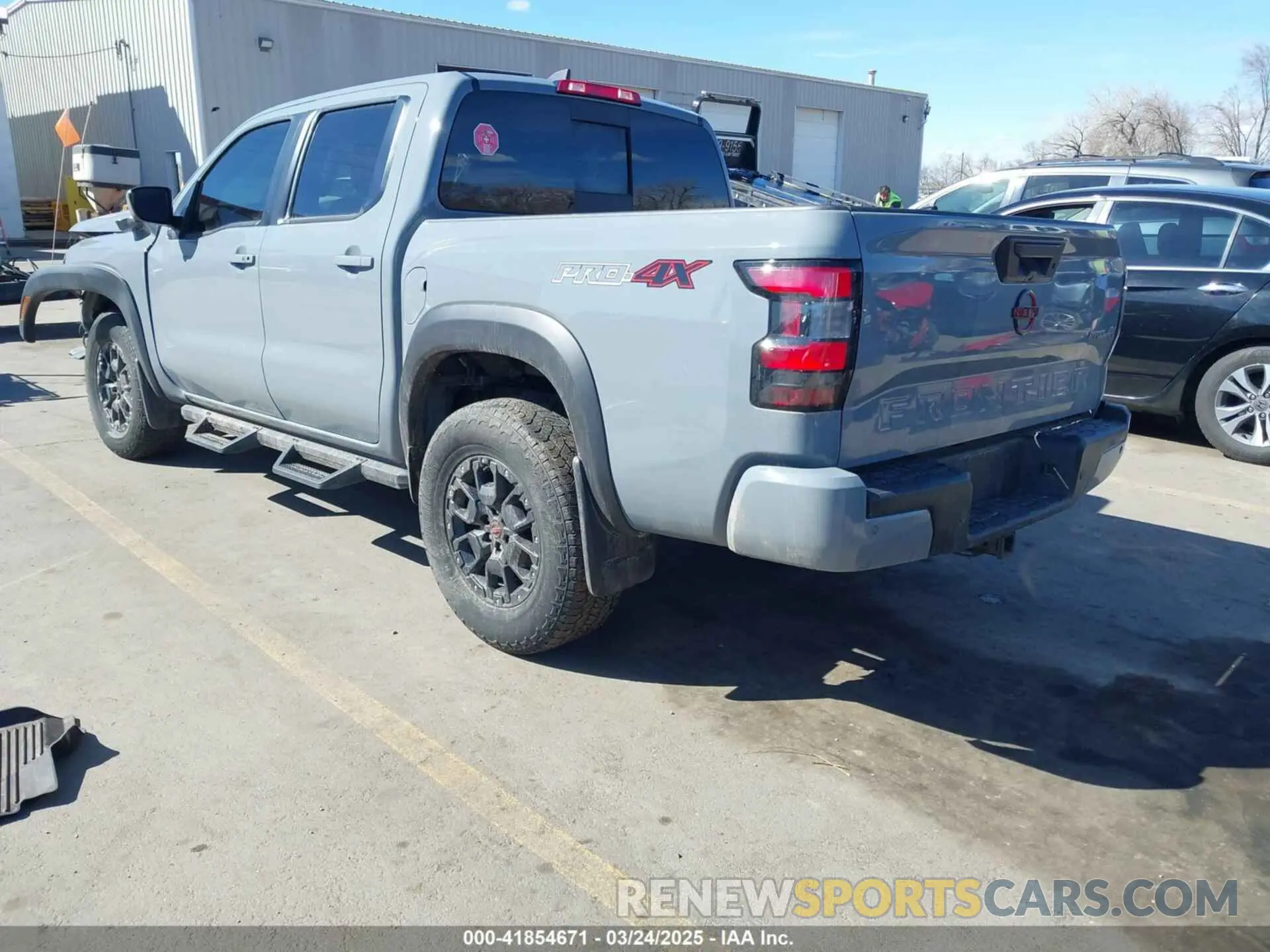 3 fotografías del automóvil dañado 1N6ED1EK2PN633278 NISSAN FRONTIER 2023